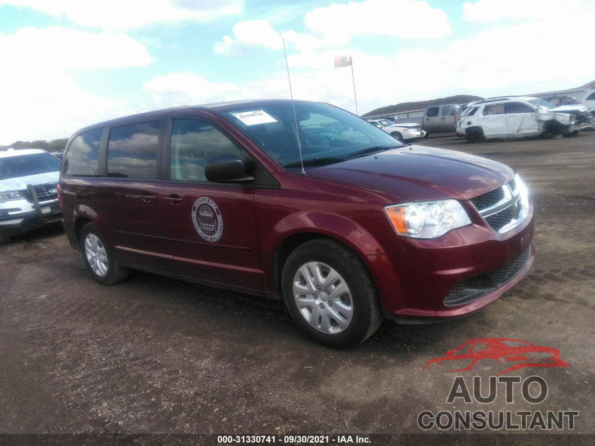 DODGE GRAND CARAVAN 2017 - 2C4RDGBG0HR836343