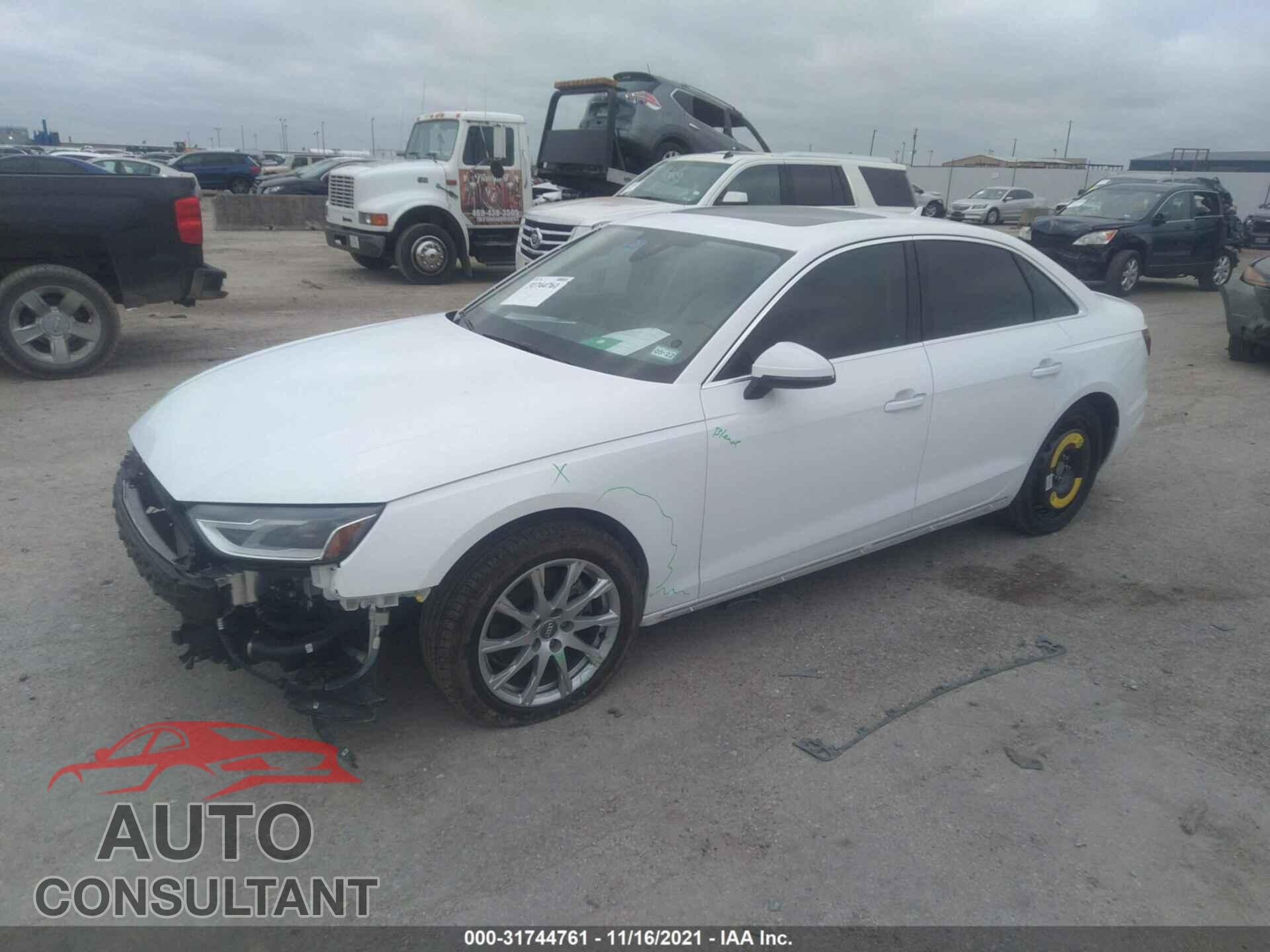 AUDI A4 2020 - WAUGMAF47LA044687