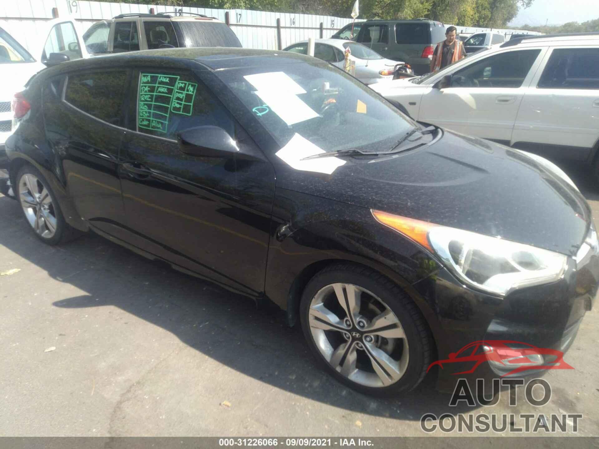 HYUNDAI VELOSTER 2016 - KMHTC6AD9GU251252