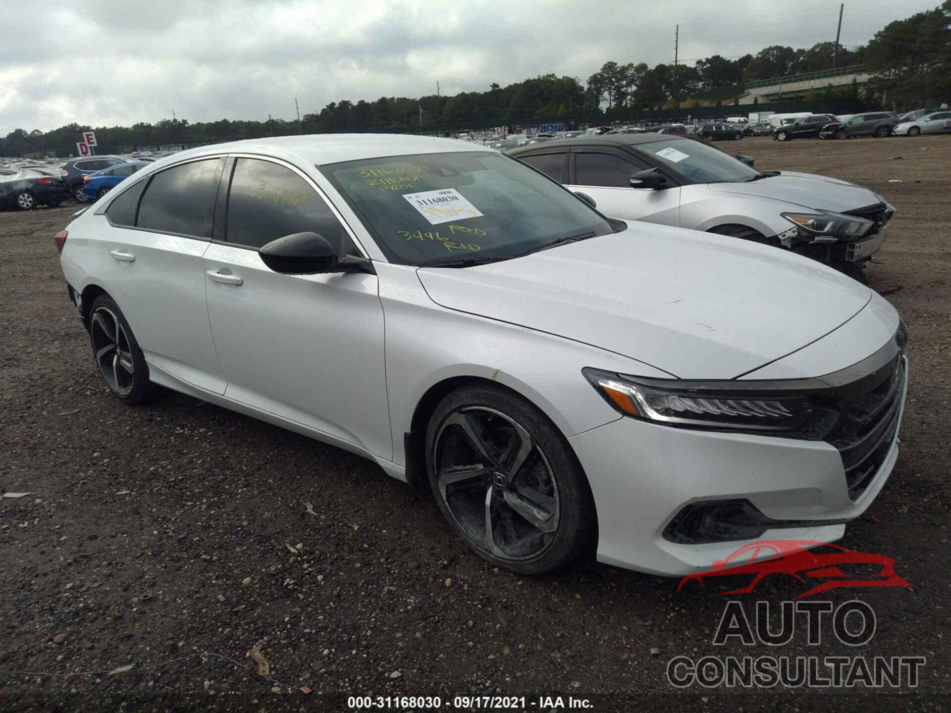HONDA ACCORD SEDAN 2021 - 1HGCV1F45MA067581