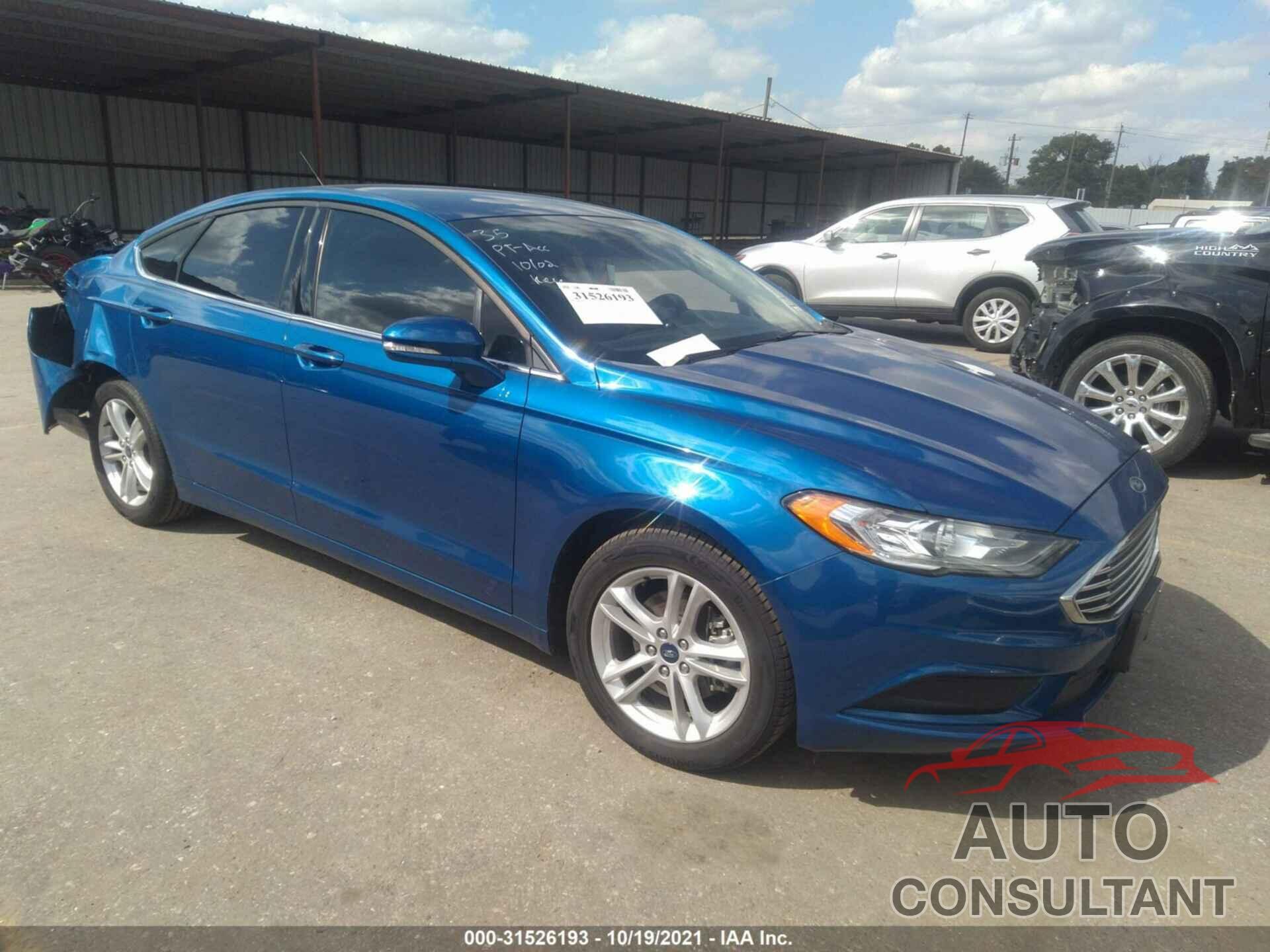 FORD FUSION 2018 - 3FA6P0HD1JR208117