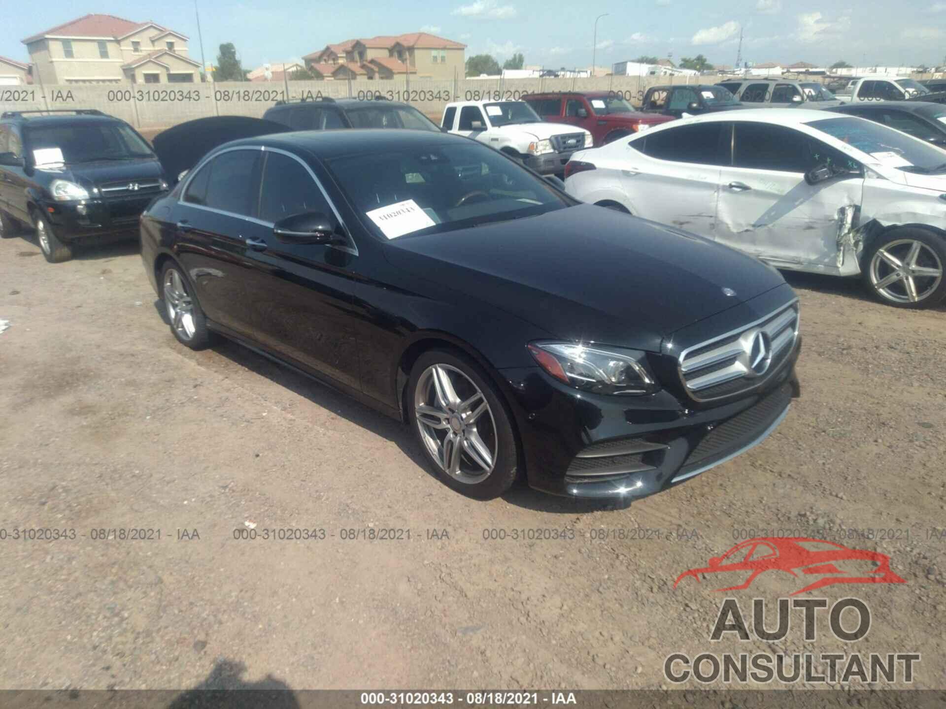 MERCEDES-BENZ E-CLASS 2017 - WDDZF4JB0HA150540
