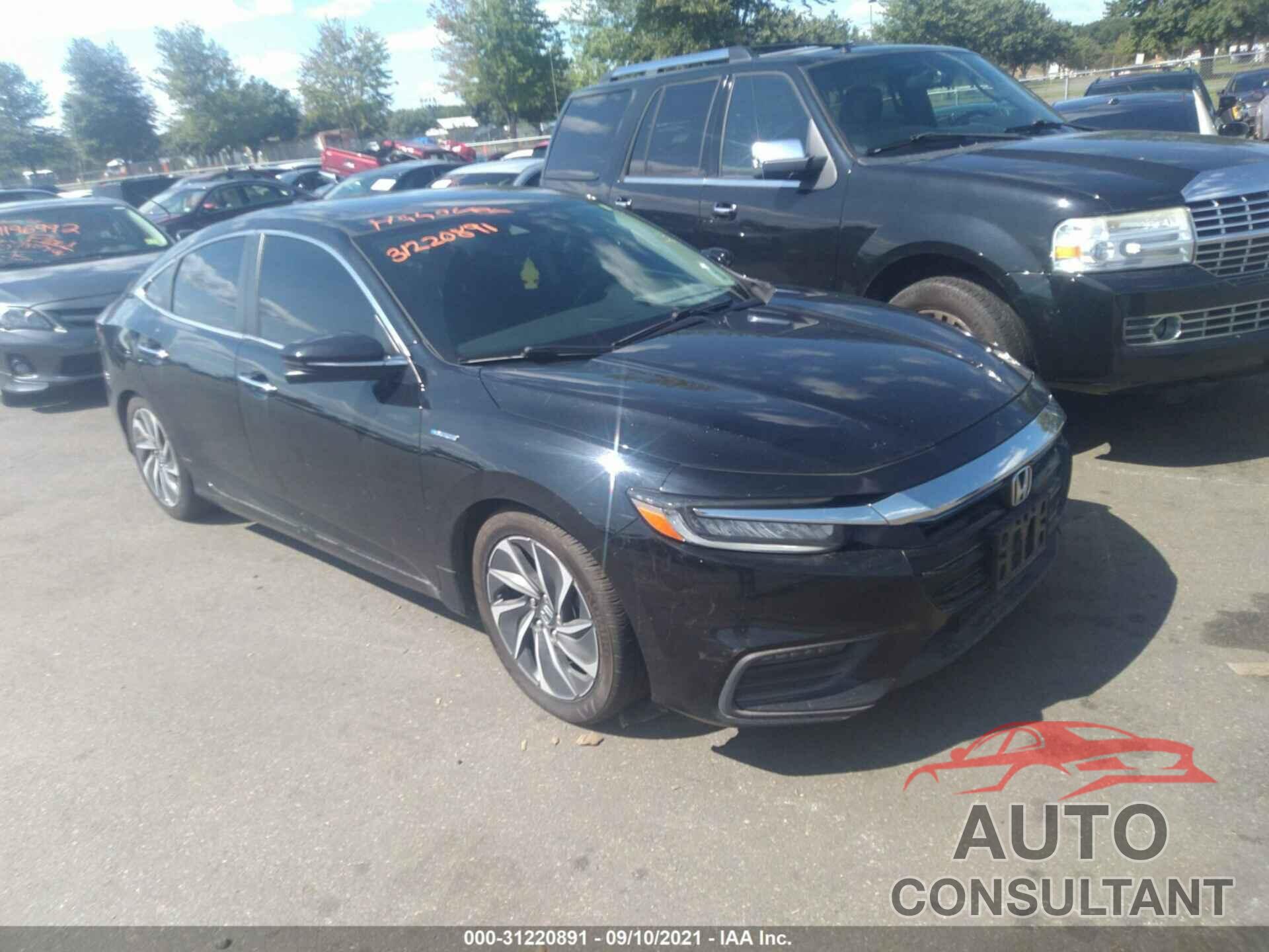 HONDA INSIGHT 2019 - 19XZE4F92KE003188