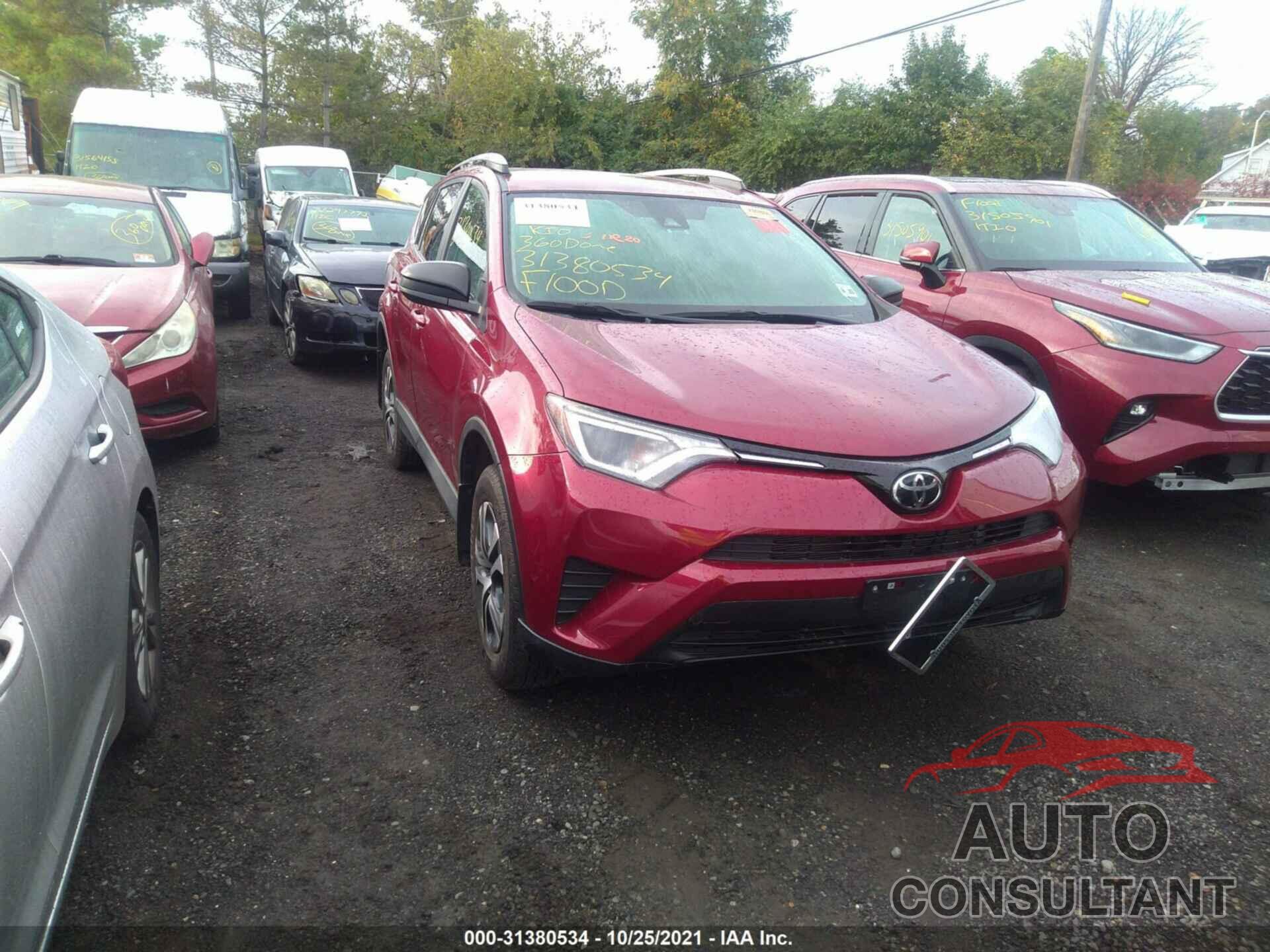 TOYOTA RAV4 2018 - 2T3BFREV3JW830484