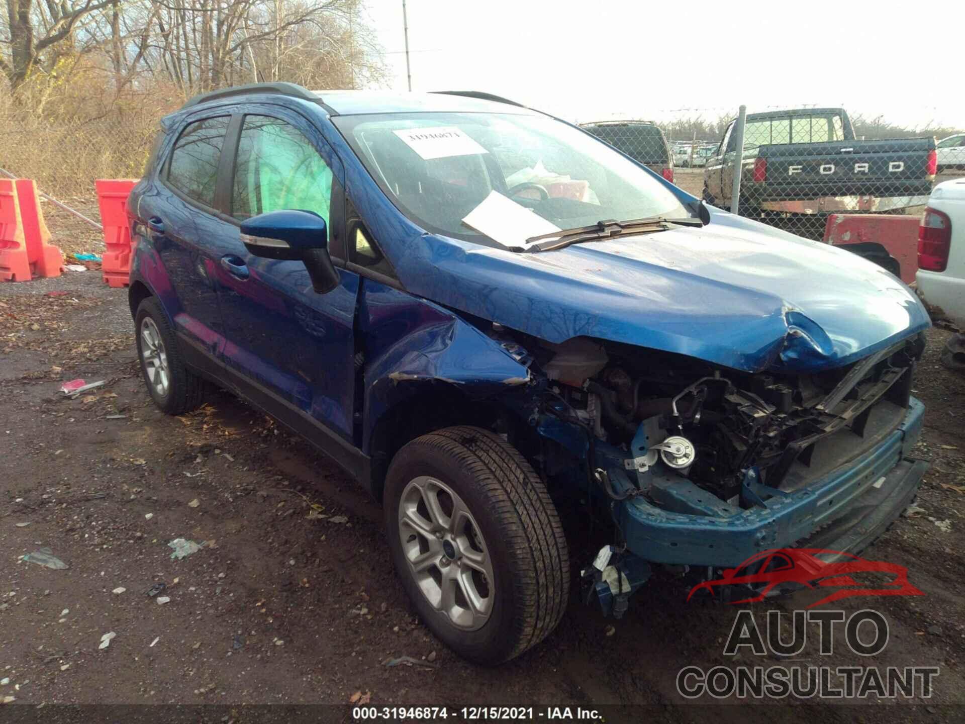 FORD ECOSPORT 2020 - MAJ3S2GE0LC355702