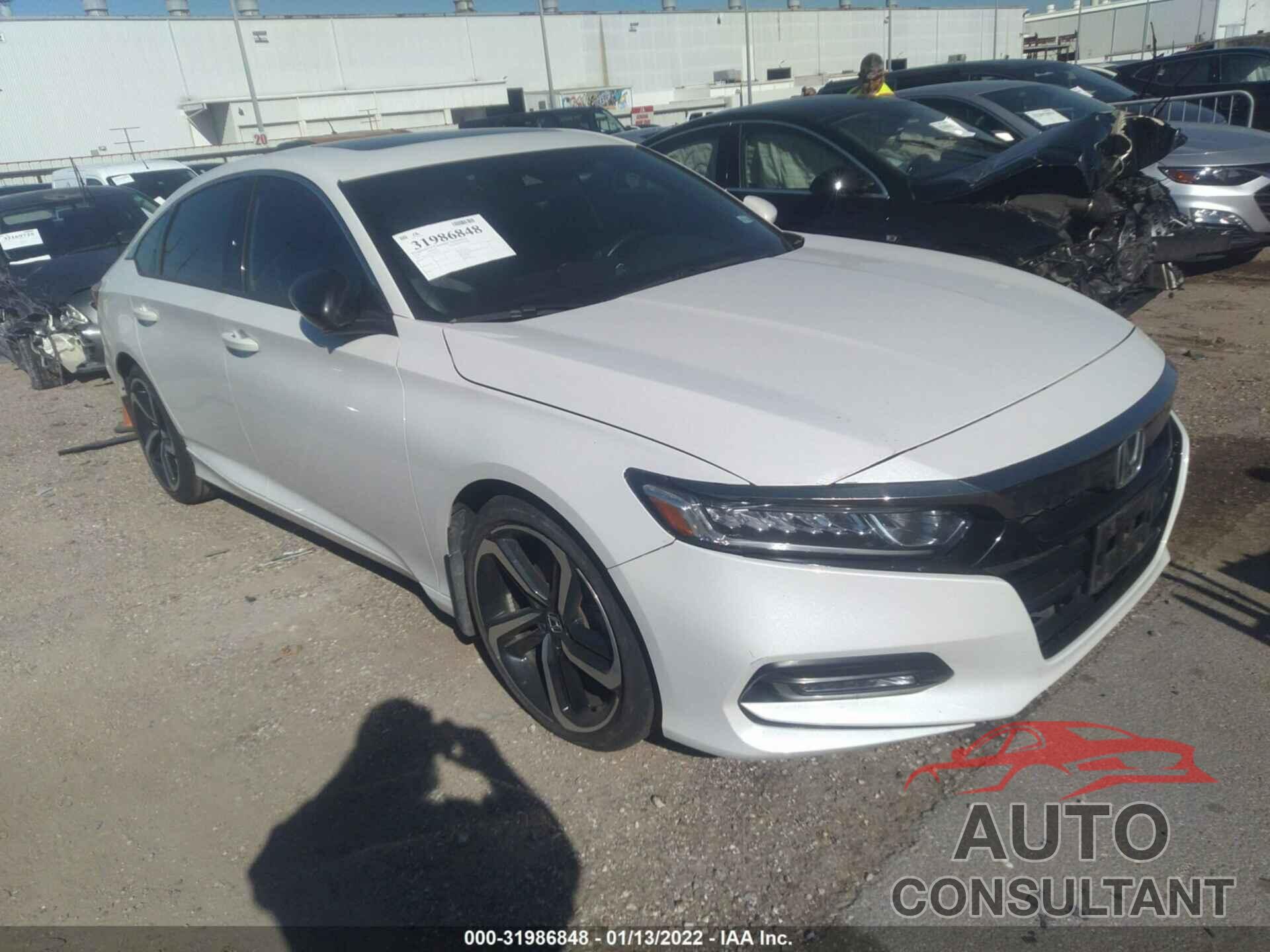 HONDA ACCORD SEDAN 2018 - 1HGCV2F37JA050404