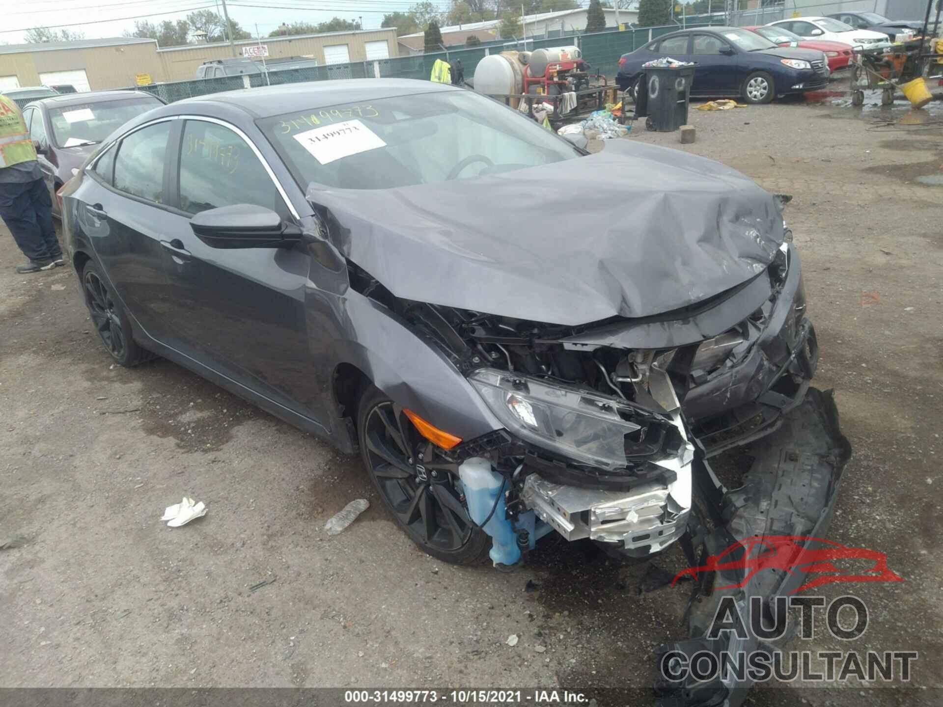 HONDA CIVIC SEDAN 2020 - 2HGFC2F88LH534276