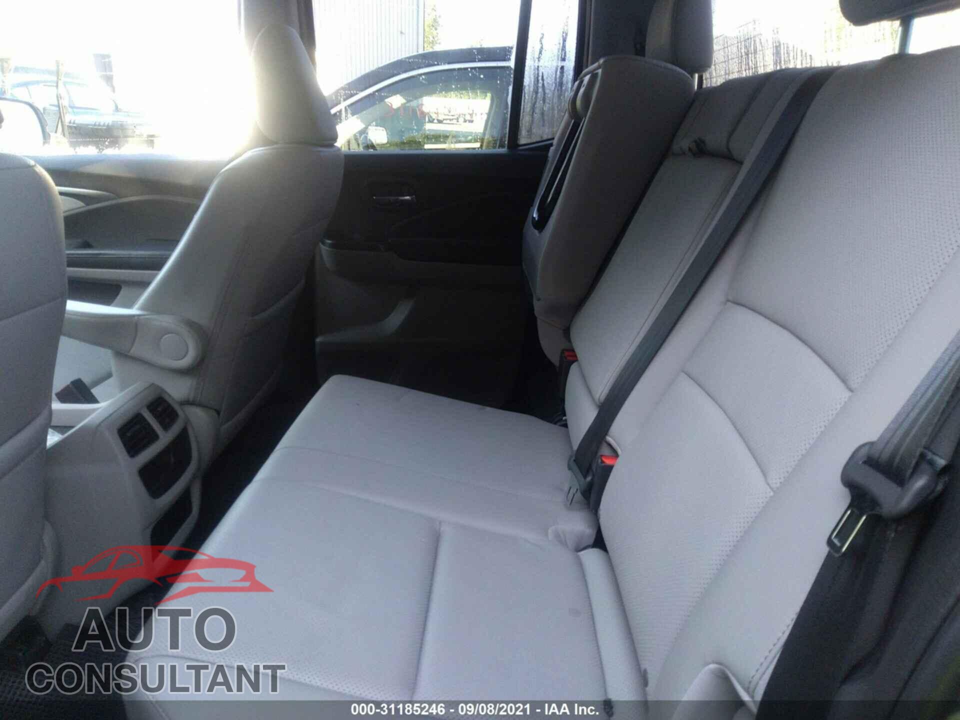 HONDA RIDGELINE 2017 - 5FPYK3F61HB036049