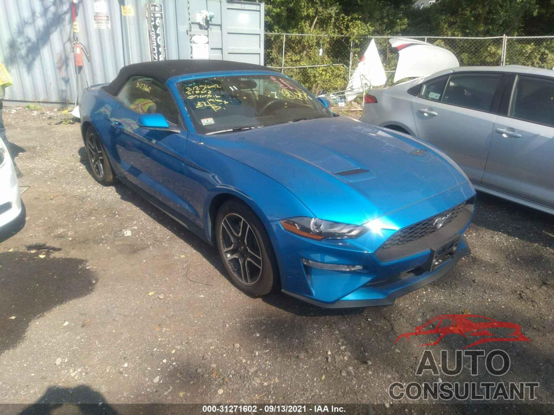 FORD MUSTANG 2021 - 1FATP8UHXM5100399