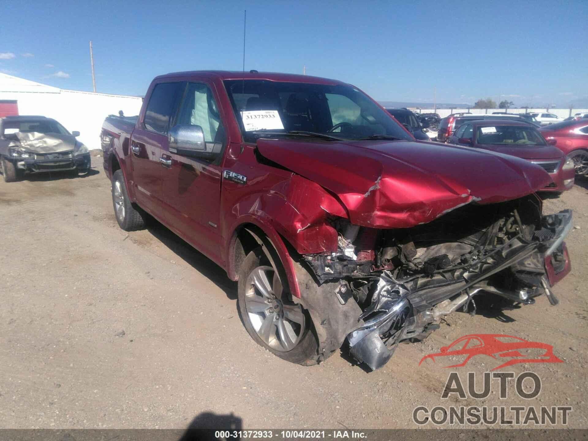 FORD F-150 2016 - 1FTEW1EG8GFA13392