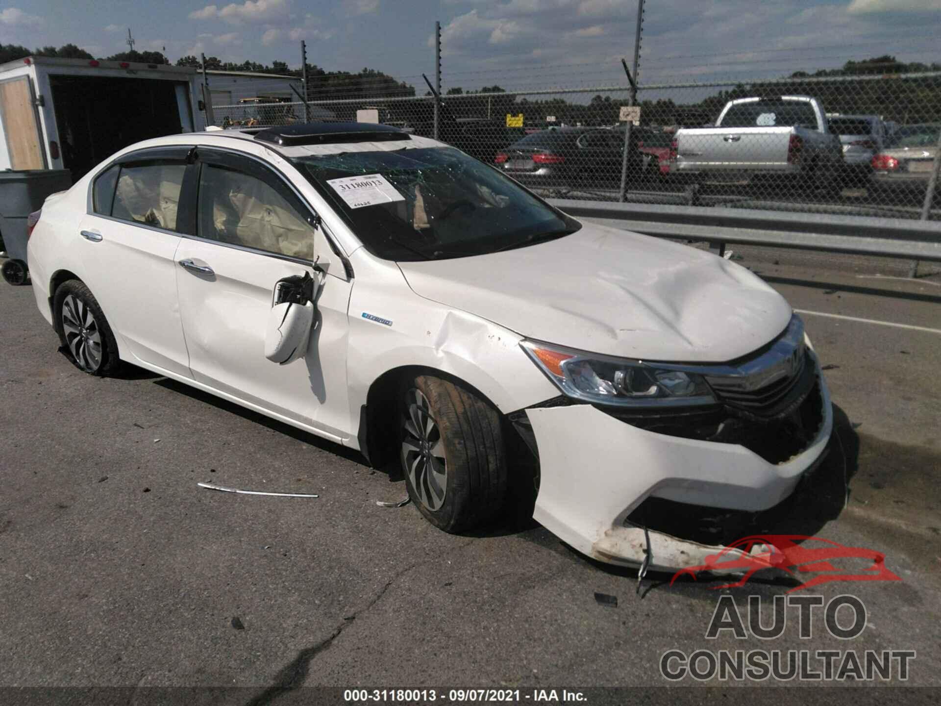 HONDA ACCORD HYBRID 2017 - JHMCR6F55HC008564