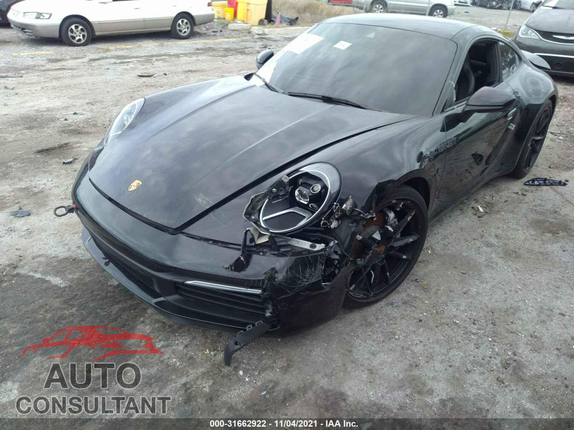 PORSCHE 911 2021 - WP0AA2A93MS205266