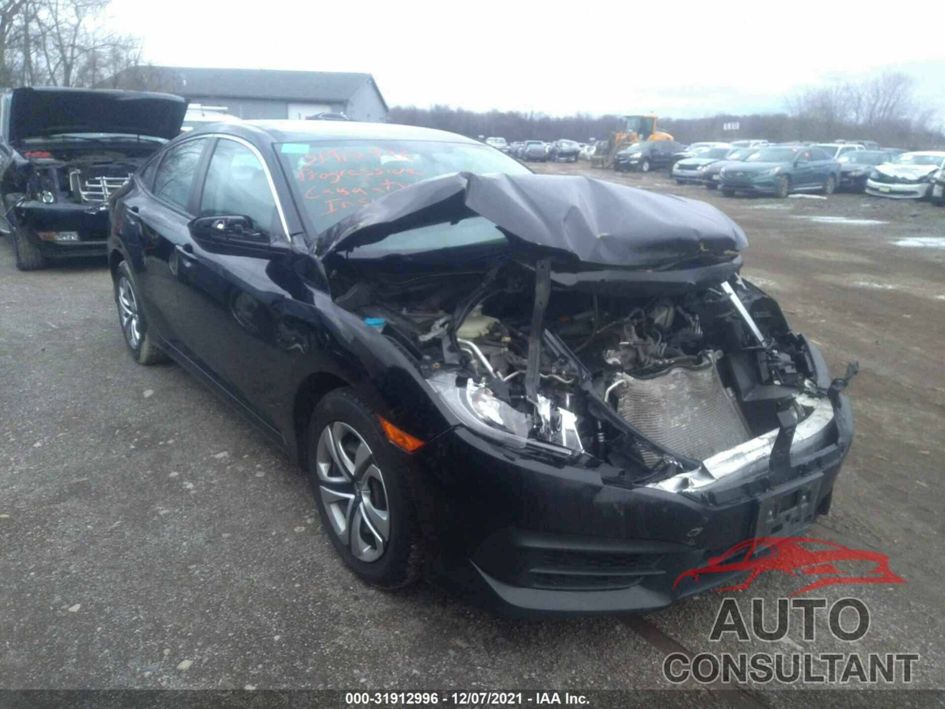 HONDA CIVIC SEDAN 2017 - 19XFC2F52HE009513