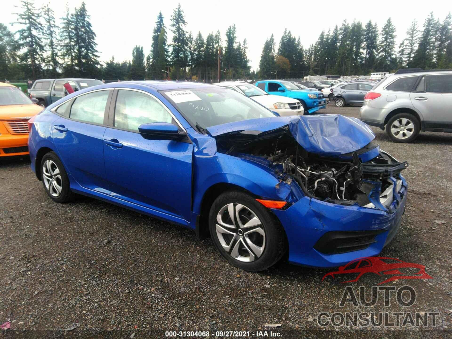 HONDA CIVIC SEDAN 2016 - 2HGFC2F58GH559979