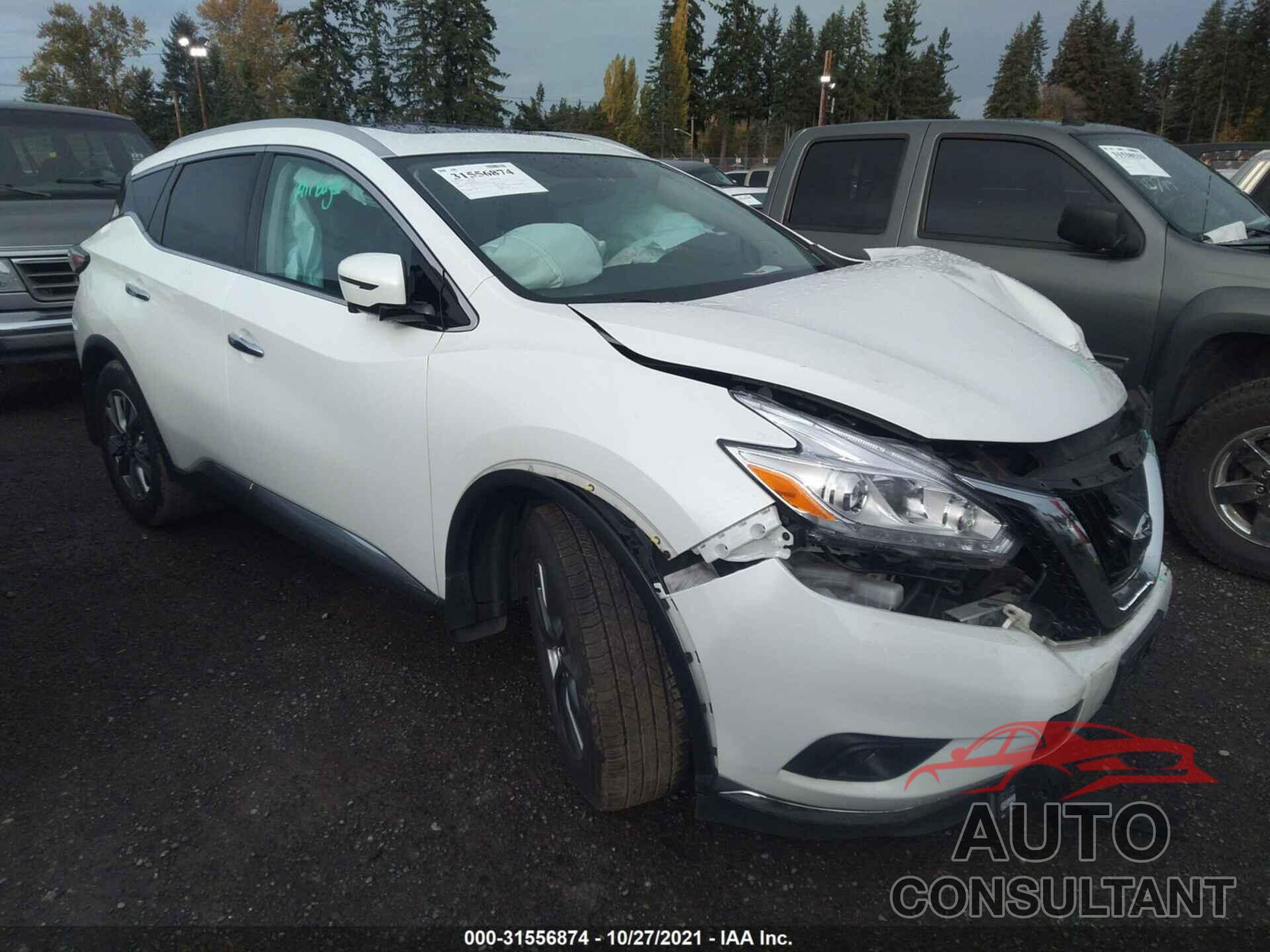 NISSAN MURANO 2017 - 5N1AZ2MH8HN153743