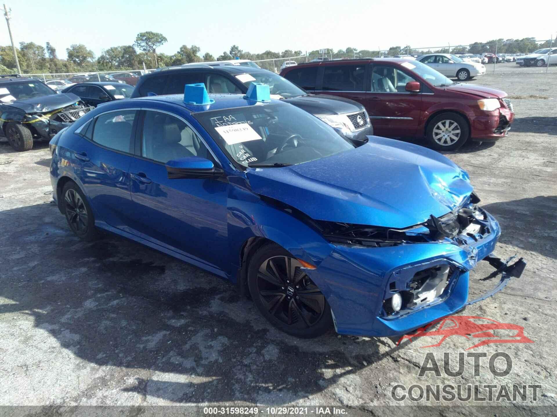 HONDA CIVIC HATCHBACK 2017 - SHHFK7H71HU201576