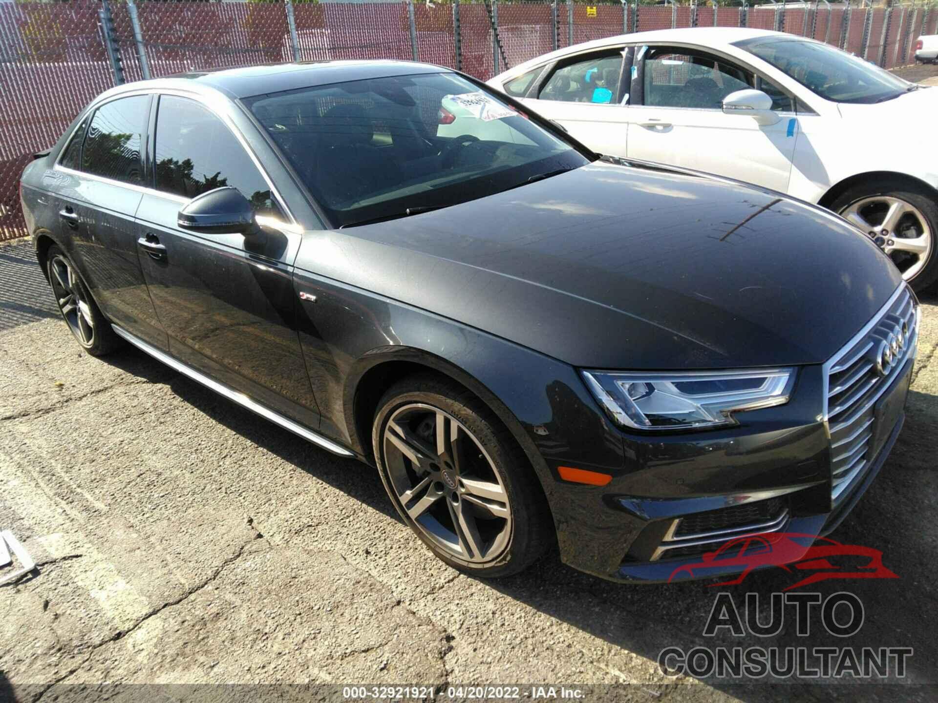 AUDI A4 2017 - WAULNAF47HN067043