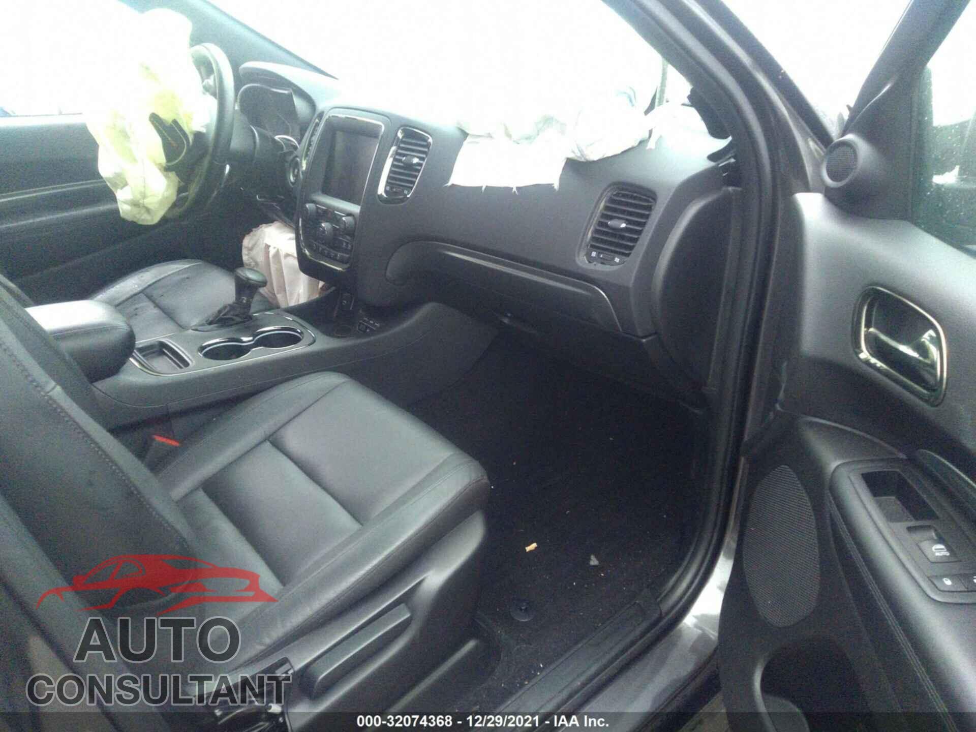 DODGE DURANGO 2019 - 1C4RDJDGXKC853287