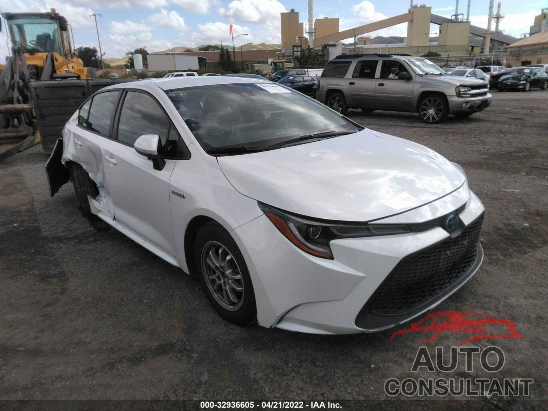 TOYOTA COROLLA 2020 - JTDEBRBE6LJ030180