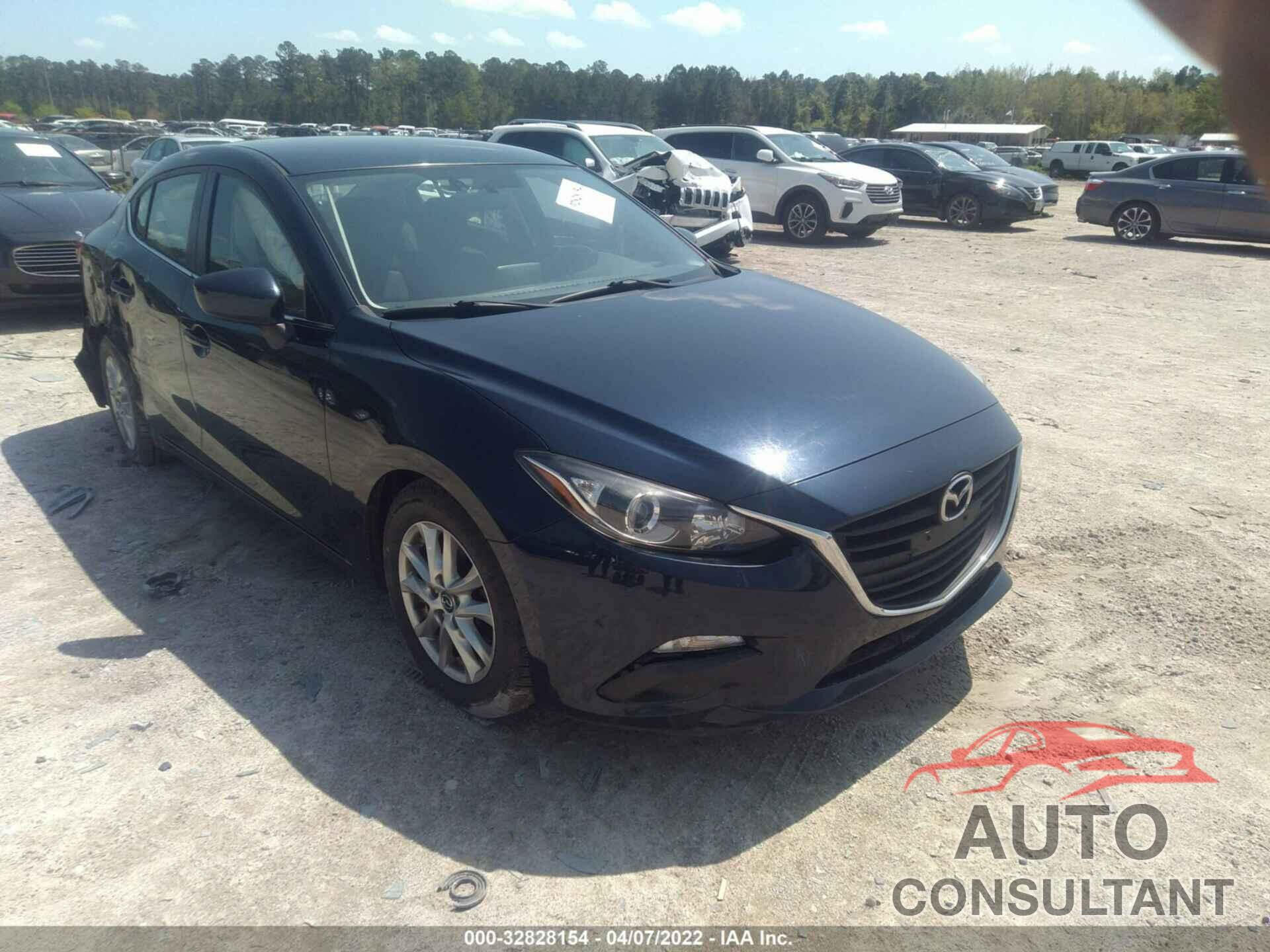 MAZDA MAZDA3 2016 - JM1BM1U70G1332230