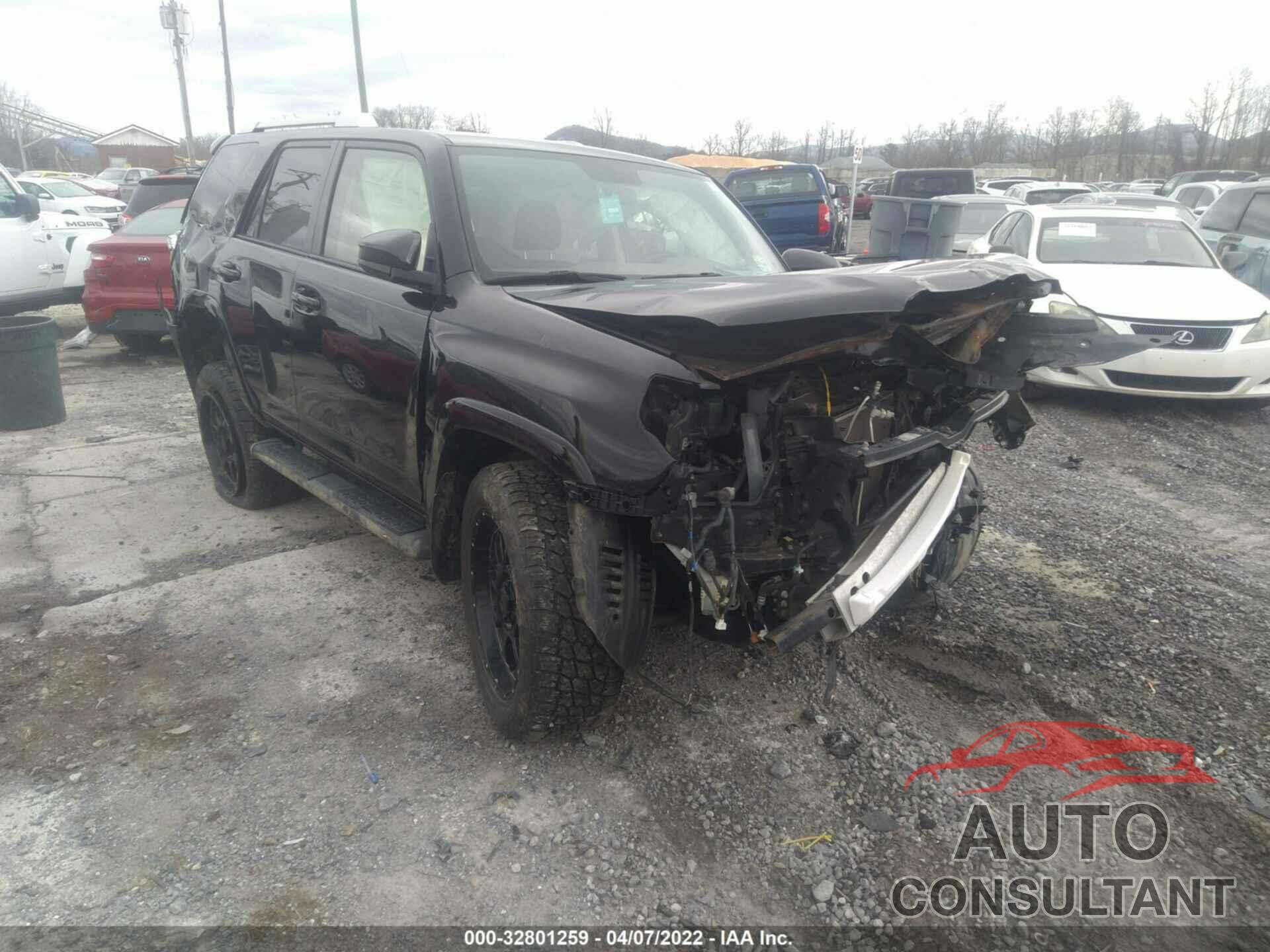 TOYOTA 4RUNNER 2016 - JTEBU5JR1G5321299