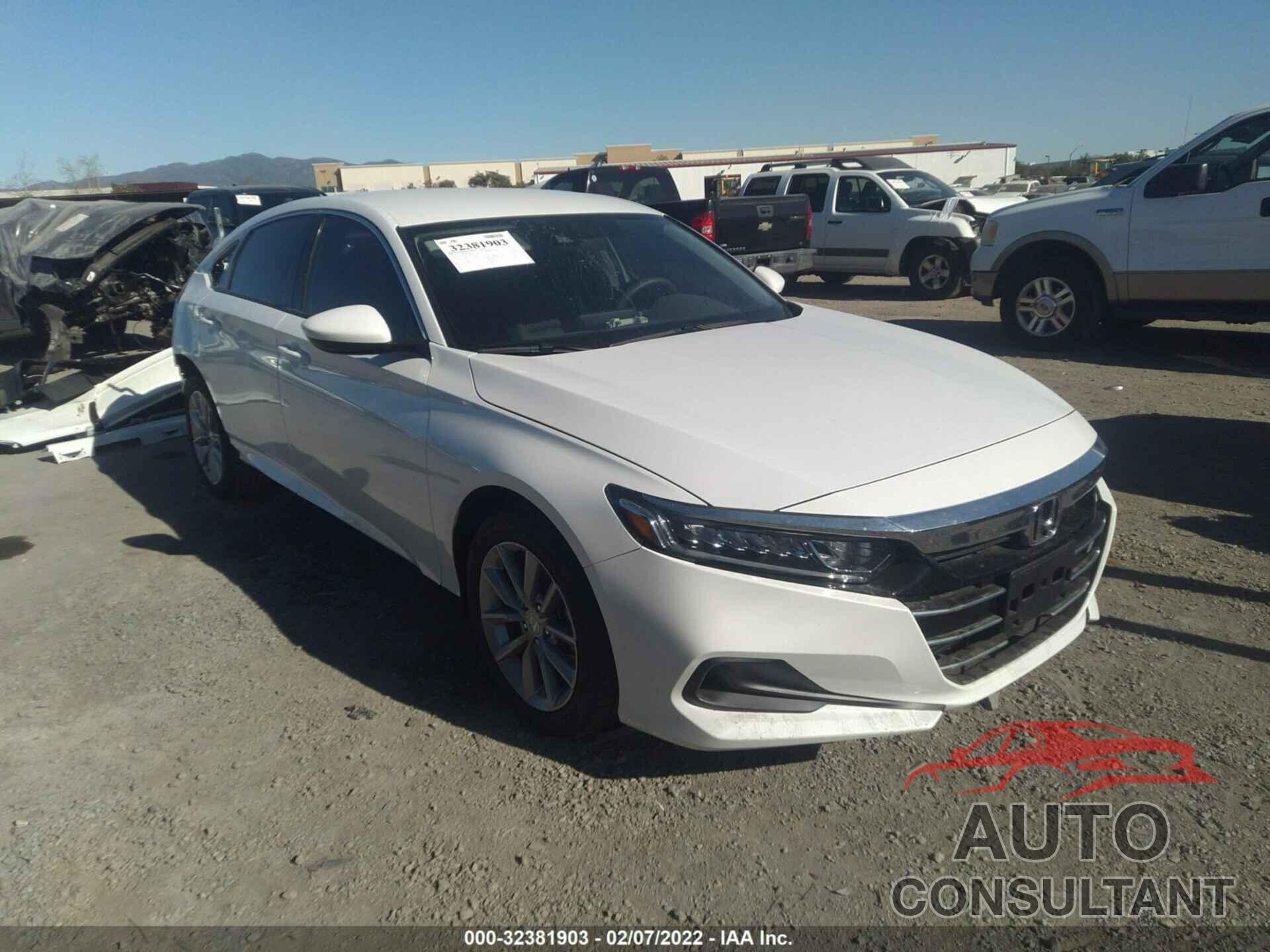 HONDA ACCORD SEDAN 2021 - 1HGCV1F11MA059628