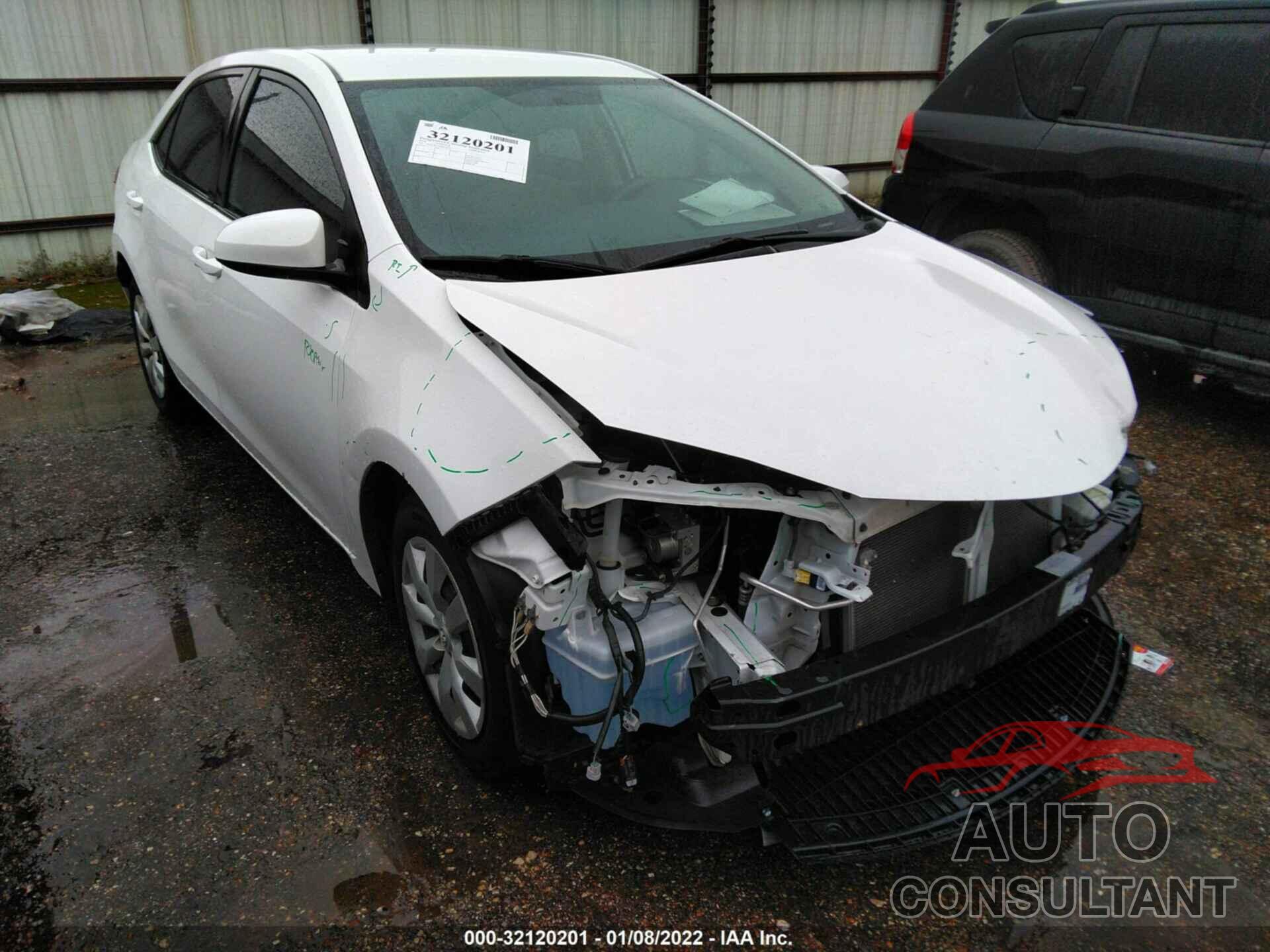 TOYOTA COROLLA 2016 - 5YFBURHE4GP435573
