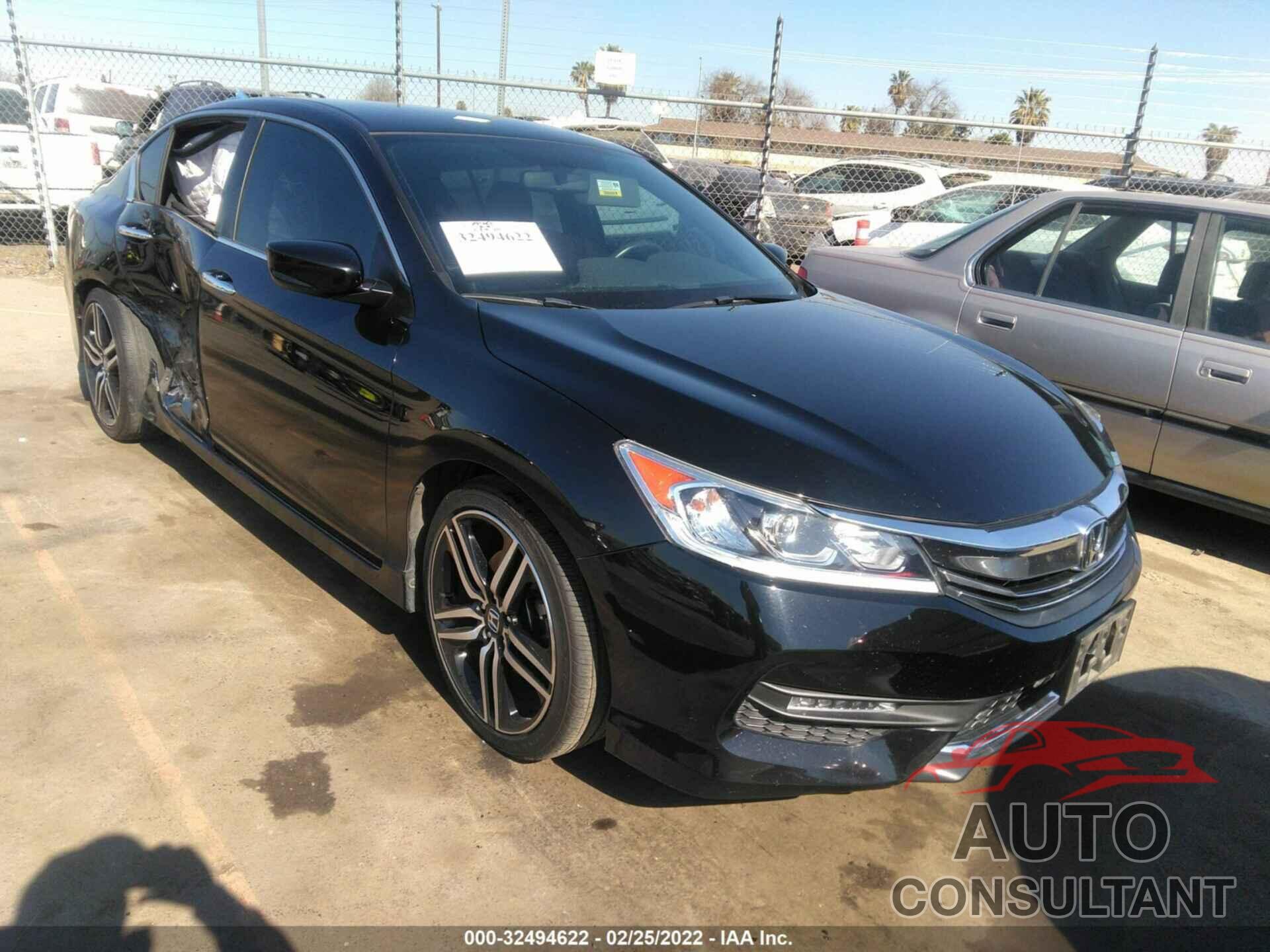 HONDA ACCORD SEDAN 2017 - 1HGCR2F55HA127657