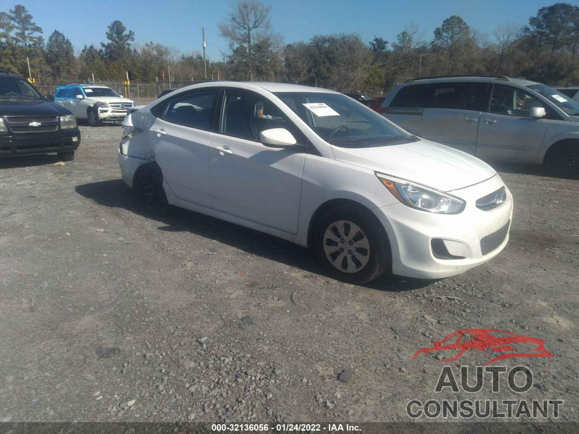 HYUNDAI ACCENT 2017 - KMHCT4AE6HU234682