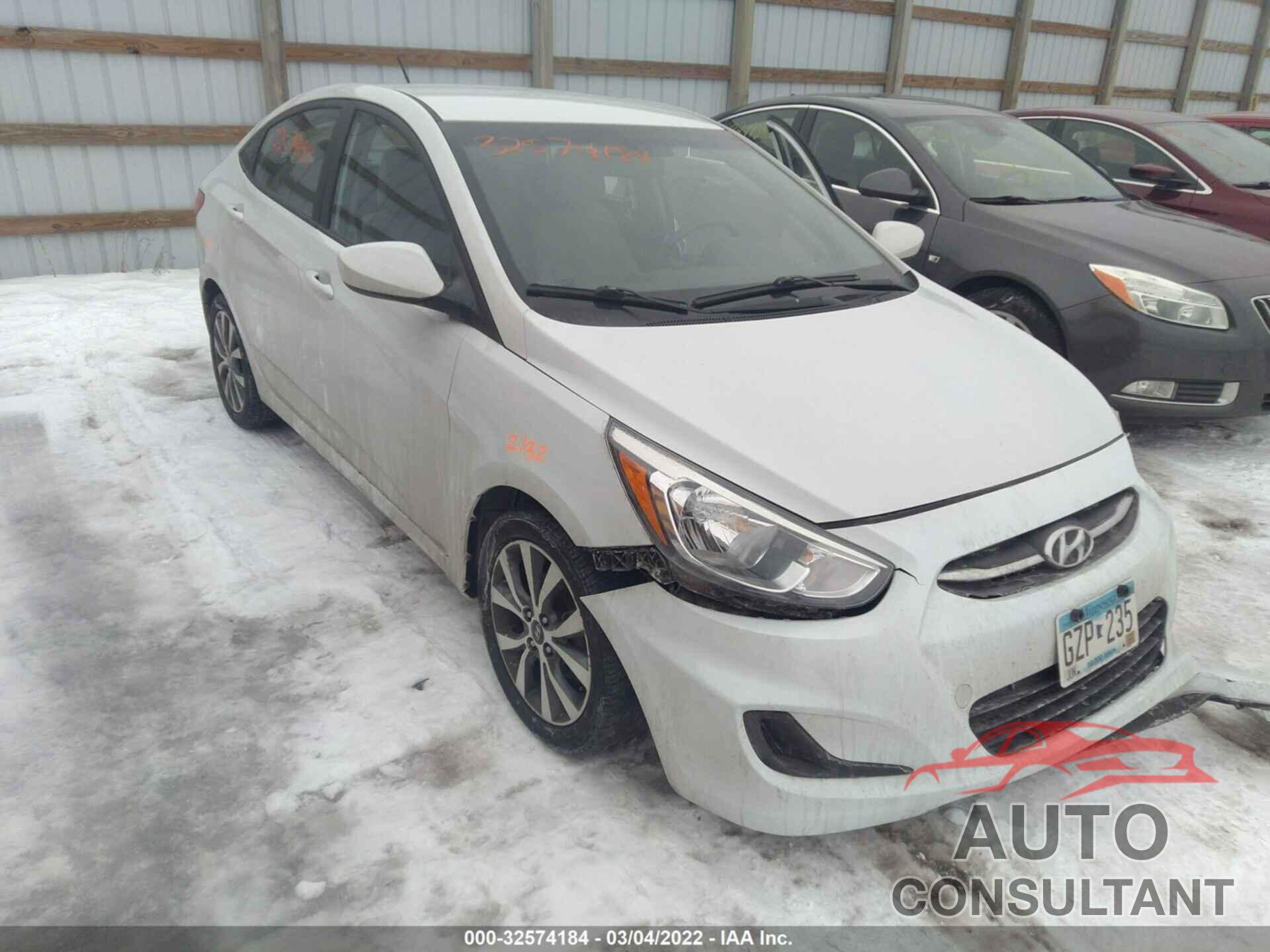 HYUNDAI ACCENT 2017 - KMHCT4AE3HU379663