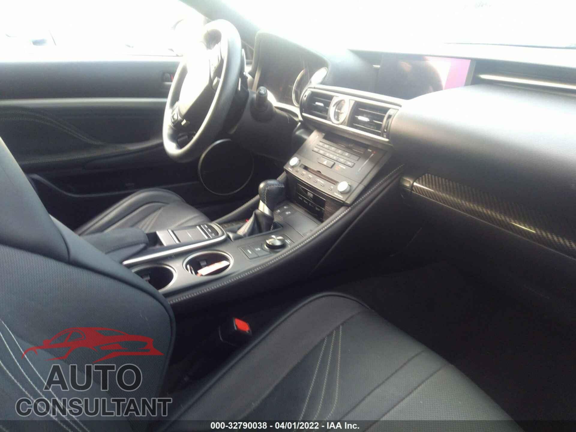 LEXUS RC F 2017 - JTHHP5BC0H5005926