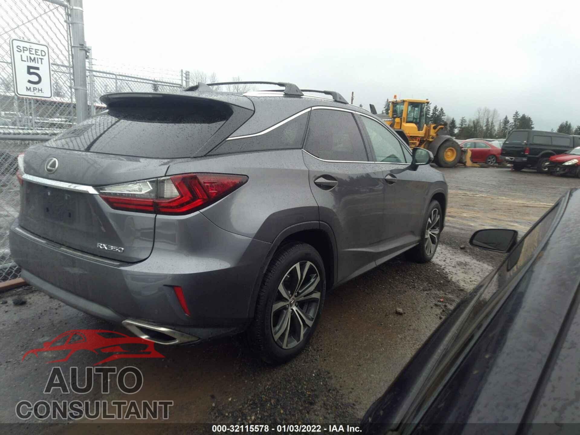 LEXUS RX 2017 - 2T2BZMCA5HC056054