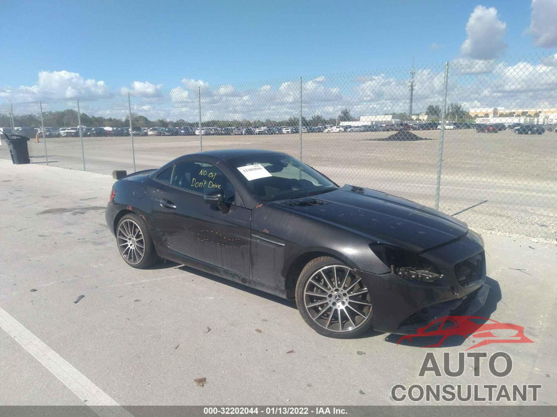 MERCEDES-BENZ SLC 2019 - WDDPK3JAXKF157705