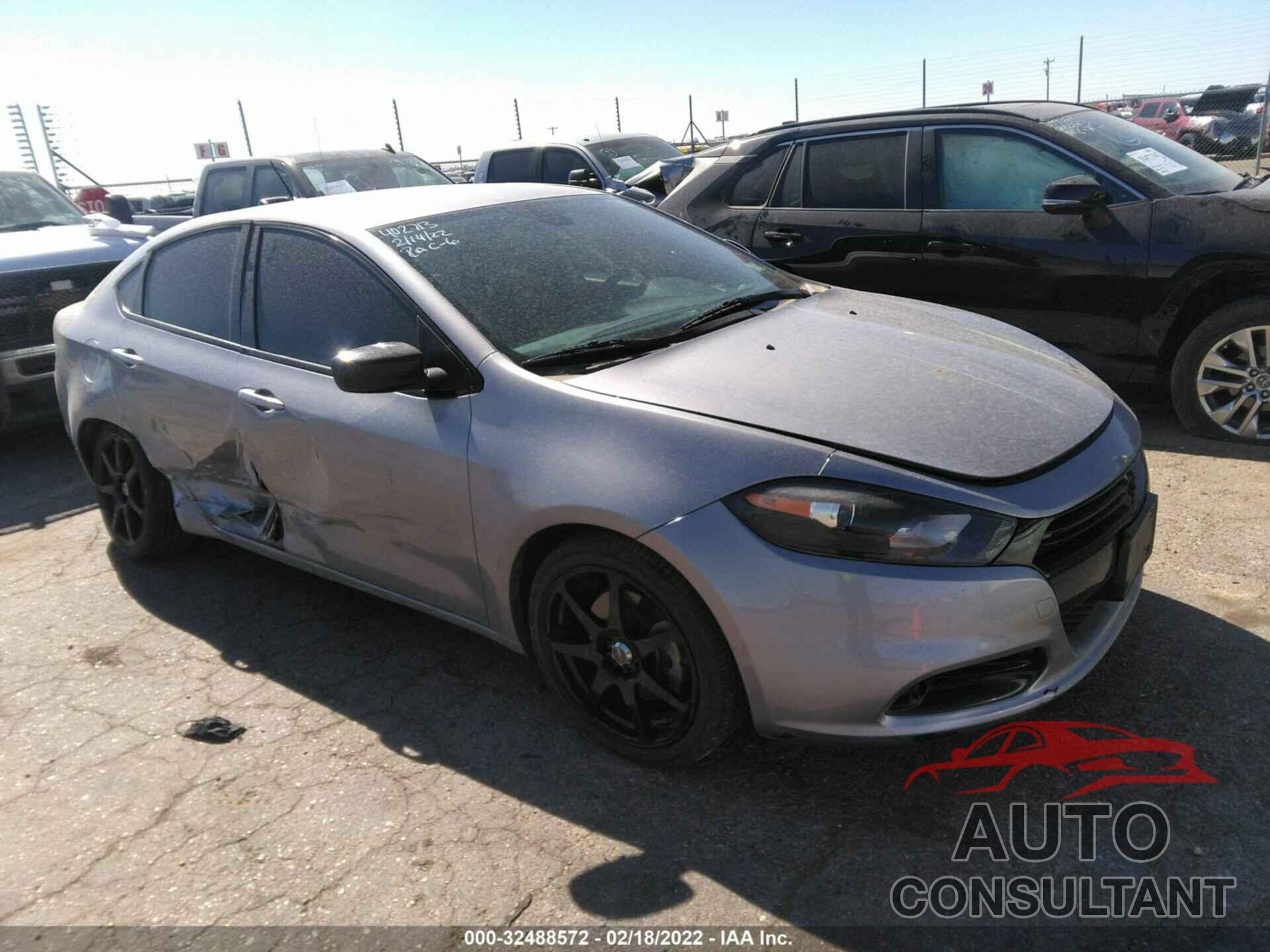 DODGE DART 2016 - 1C3CDFBB3GD701870