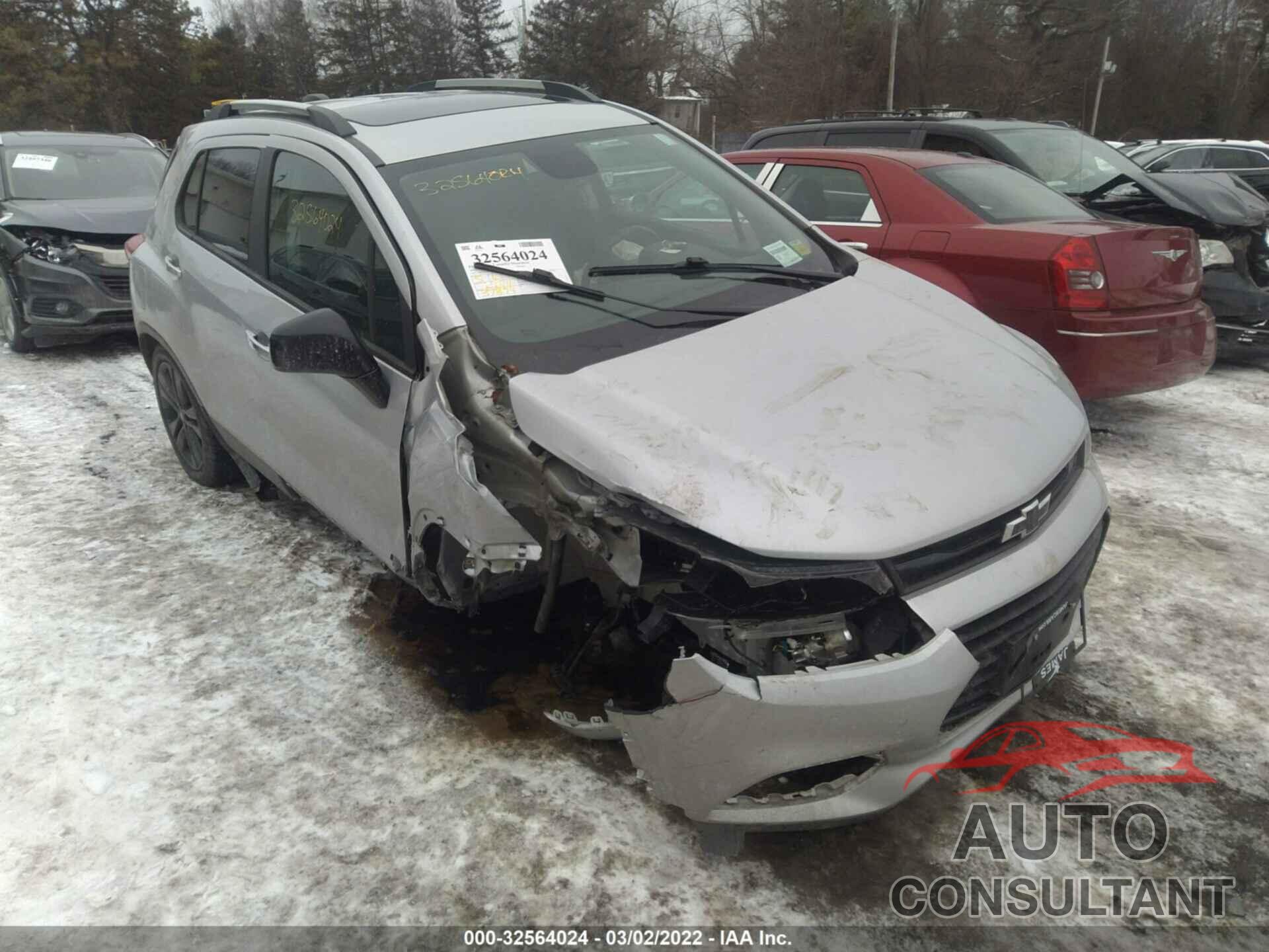 CHEVROLET TRAX 2019 - 3GNCJPSB4KL209630