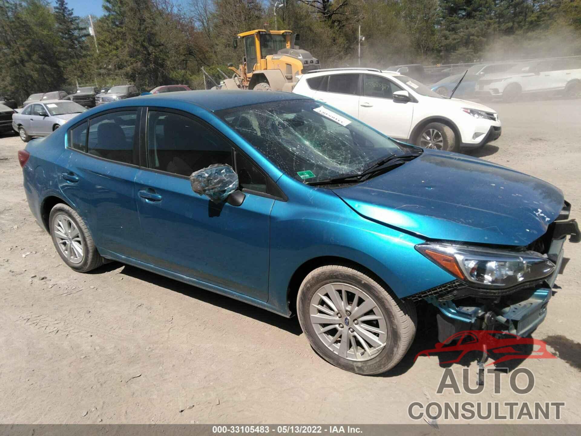 SUBARU IMPREZA 2018 - 4S3GKAD69J3625123