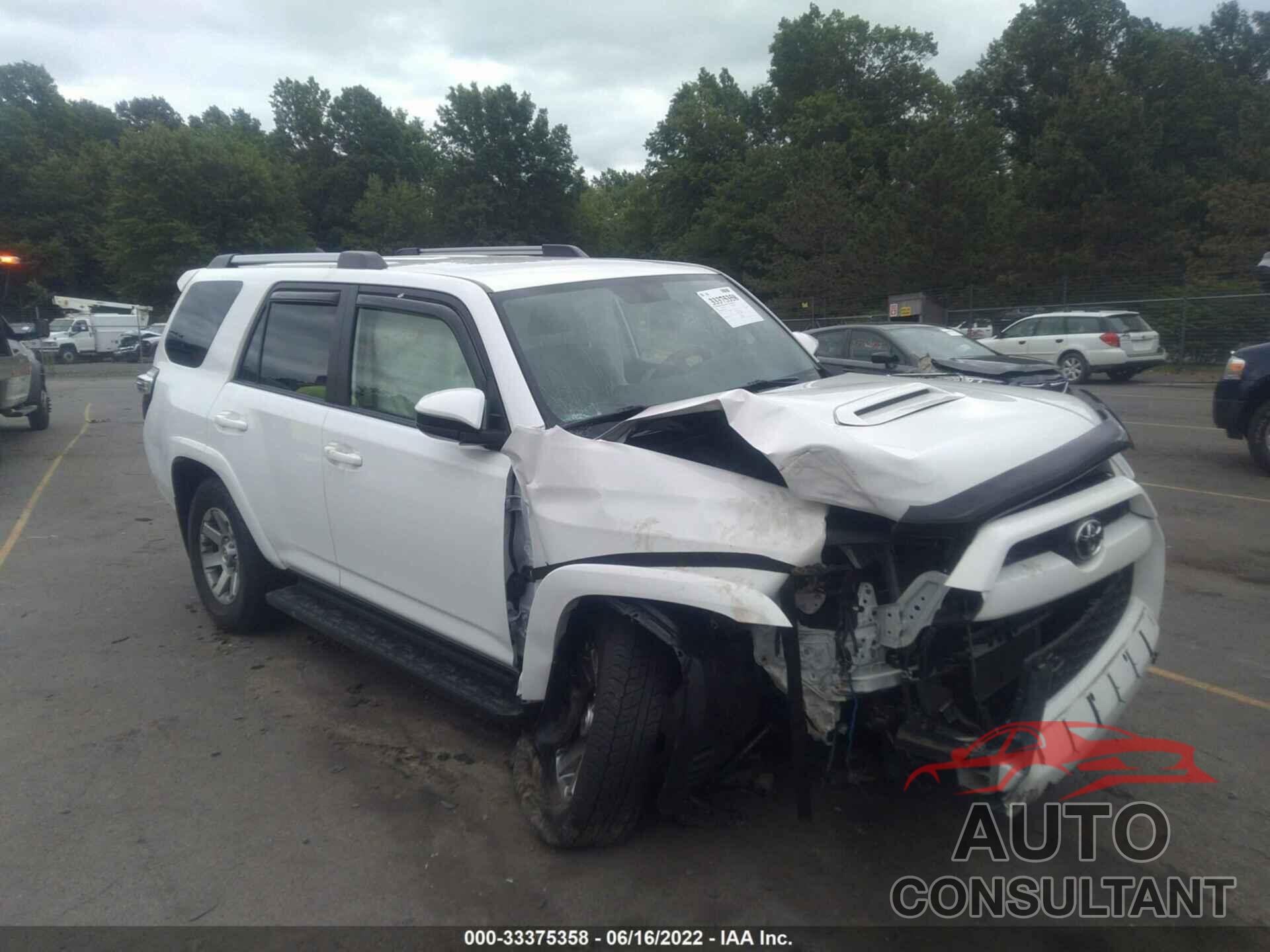 TOYOTA 4RUNNER 2016 - JTEBU5JR5G5377066