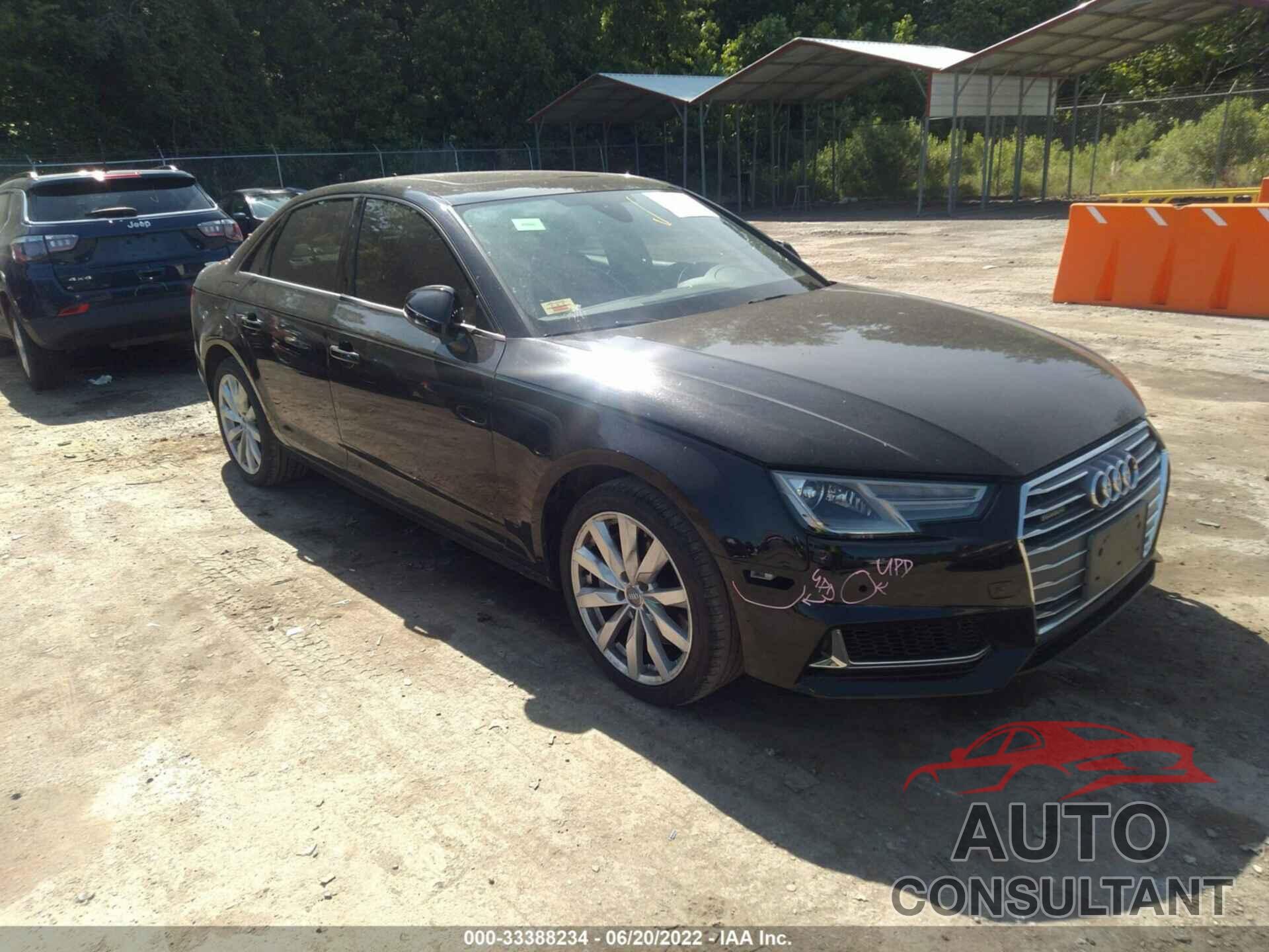 AUDI A4 2017 - WAUANAF42HN072271