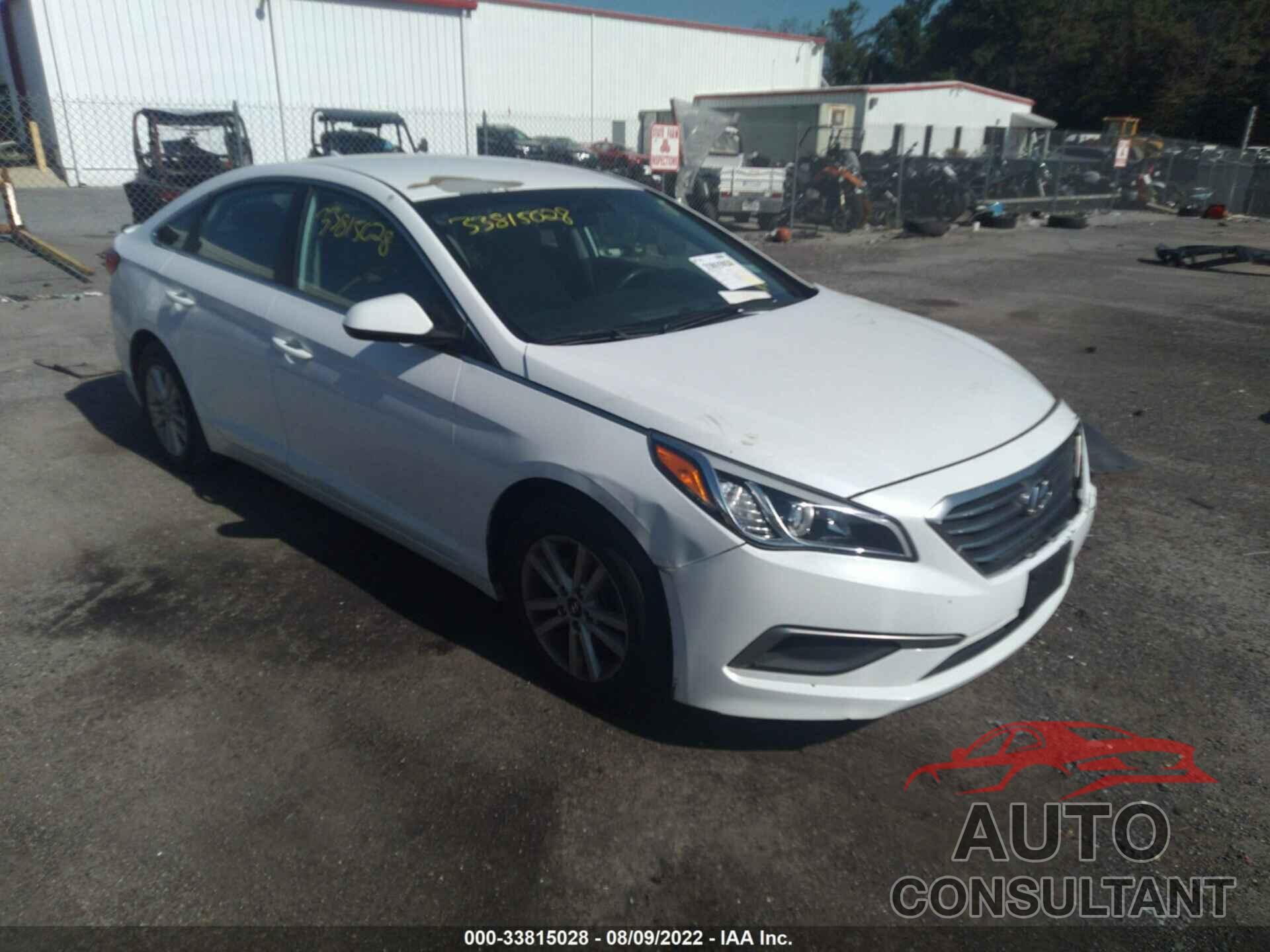 HYUNDAI SONATA 2017 - 5NPE24AF9HH493489