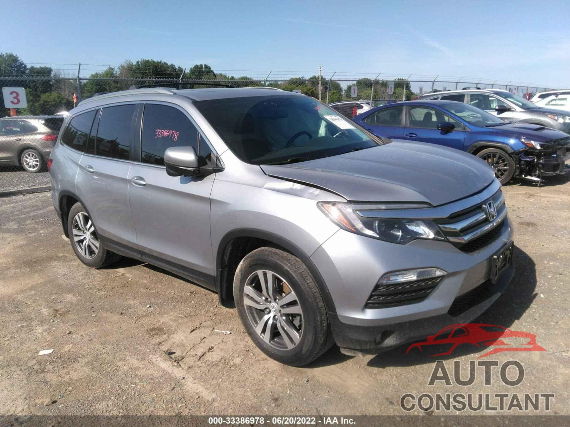 HONDA PILOT 2016 - 5FNYF6H58GB080597