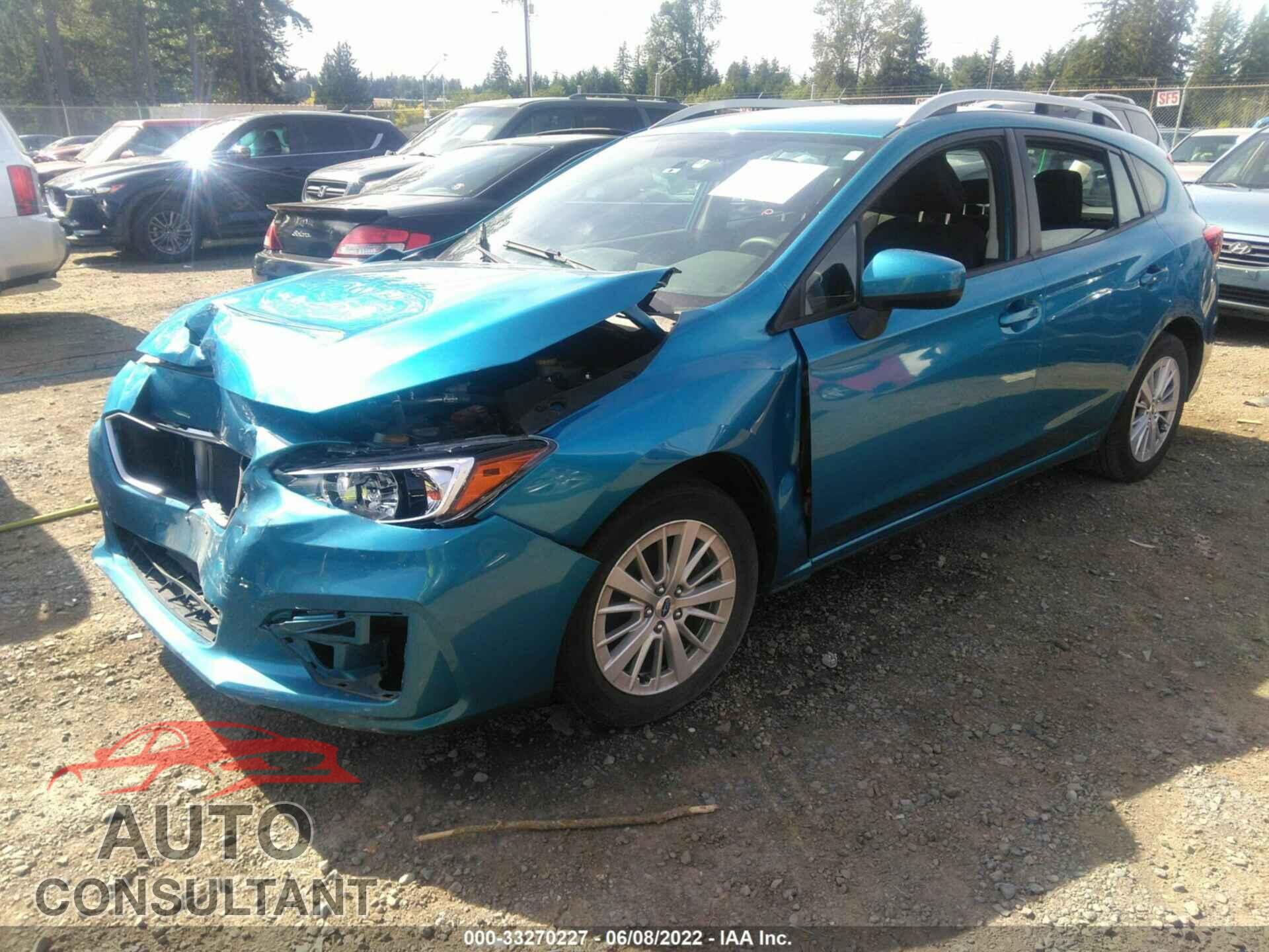 SUBARU IMPREZA 2017 - 4S3GTAB64H3733496