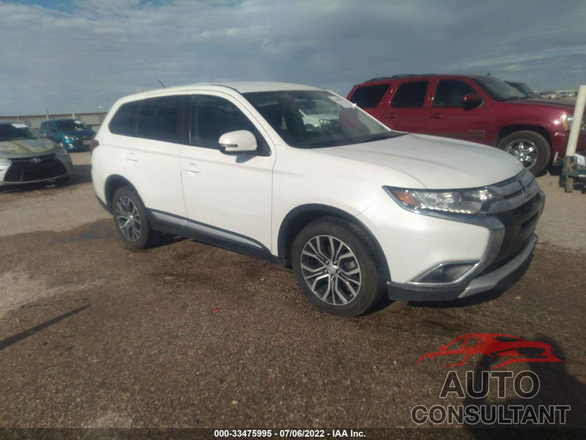 MITSUBISHI OUTLANDER 2016 - JA4AD3A34GZ006886