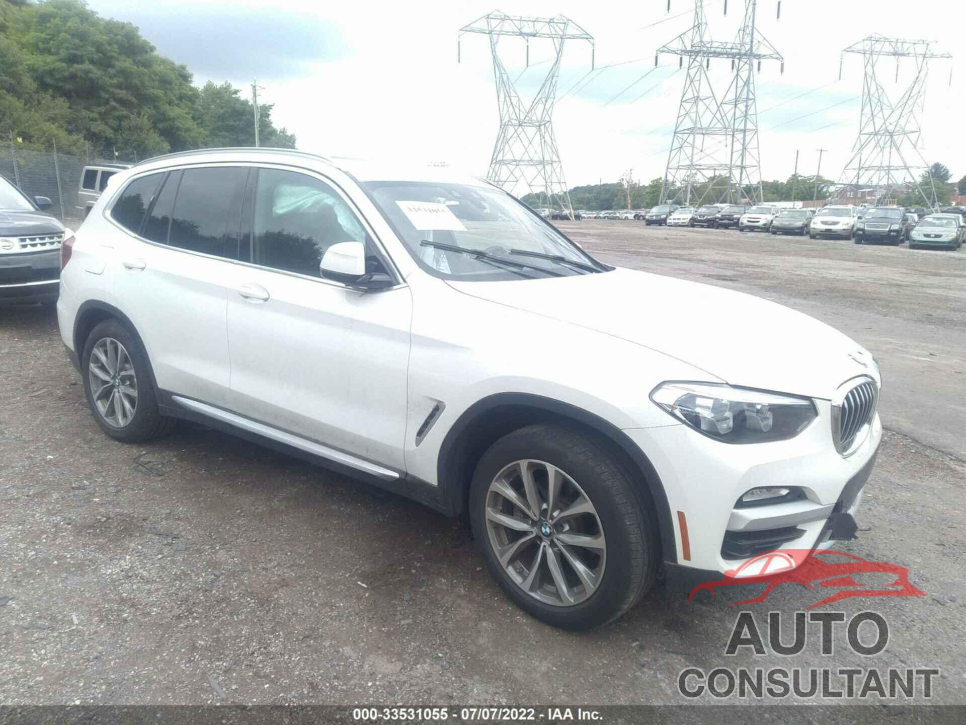 BMW X3 2019 - 5UXTR9C50KLD92494