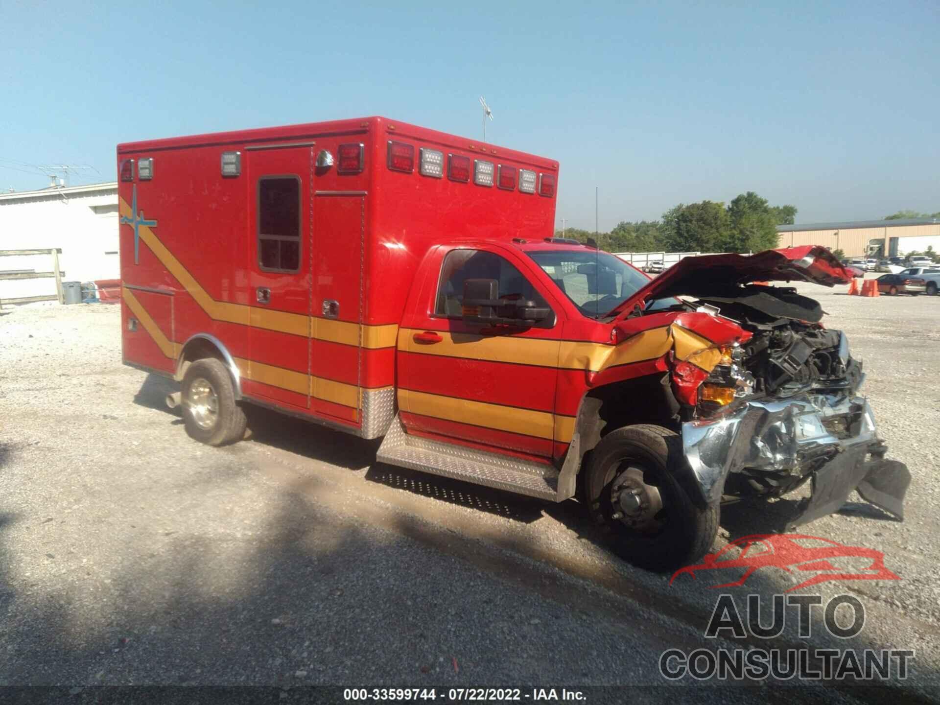 CHEVROLET SILVERADO 3500HD 2018 - 1GB3KZCY0JF233070