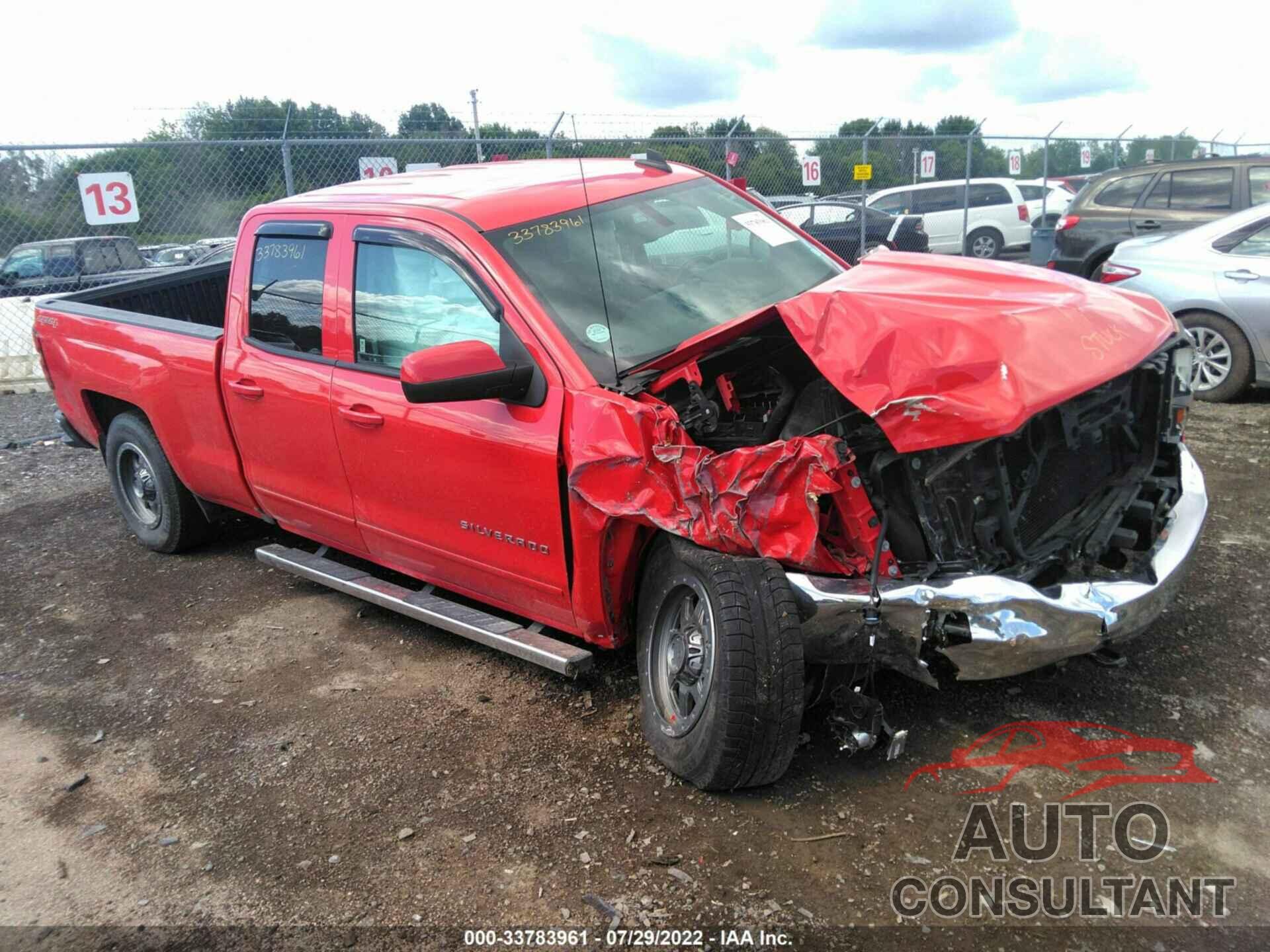 CHEVROLET SILVERADO 1500 2016 - 1GCVKREHXGZ426058