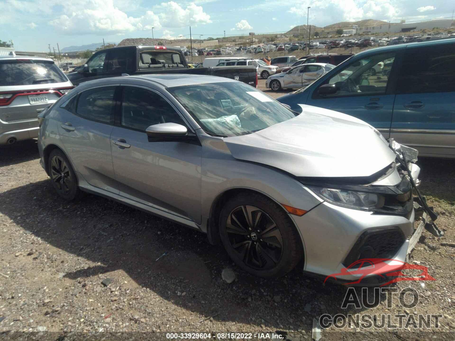 HONDA CIVIC HATCHBACK 2017 - SHHFK7H78HU412502