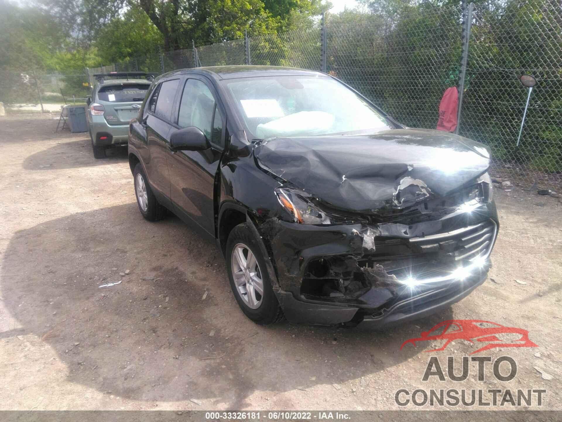 CHEVROLET TRAX 2021 - KL7CJNSB1MB348578