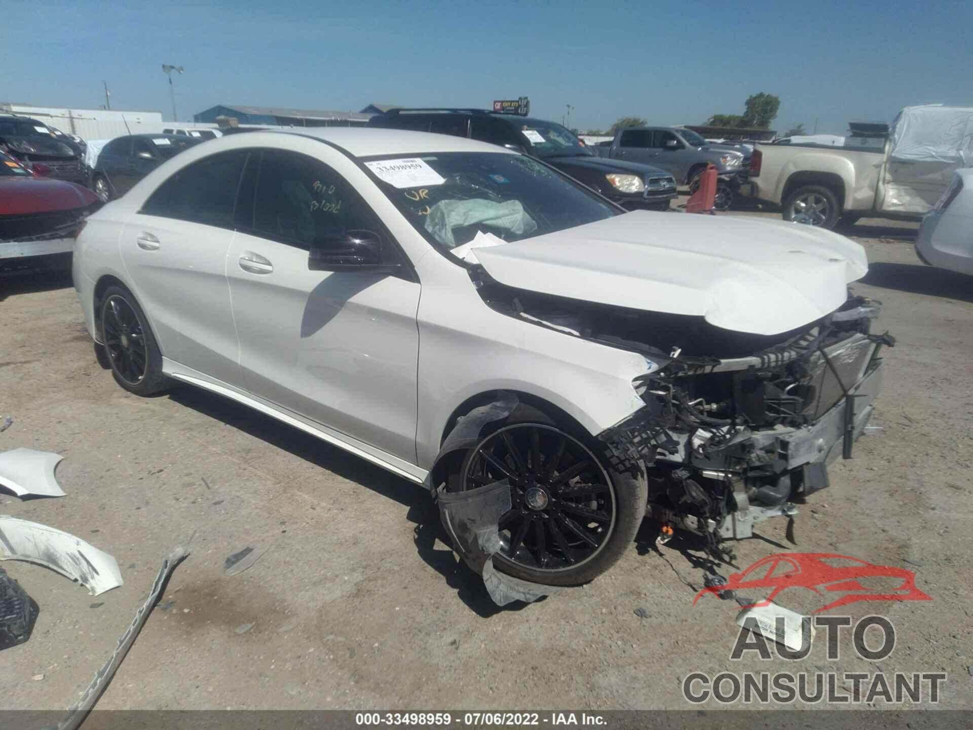 MERCEDES-BENZ CLA 2017 - WDDSJ4EB1HN344559
