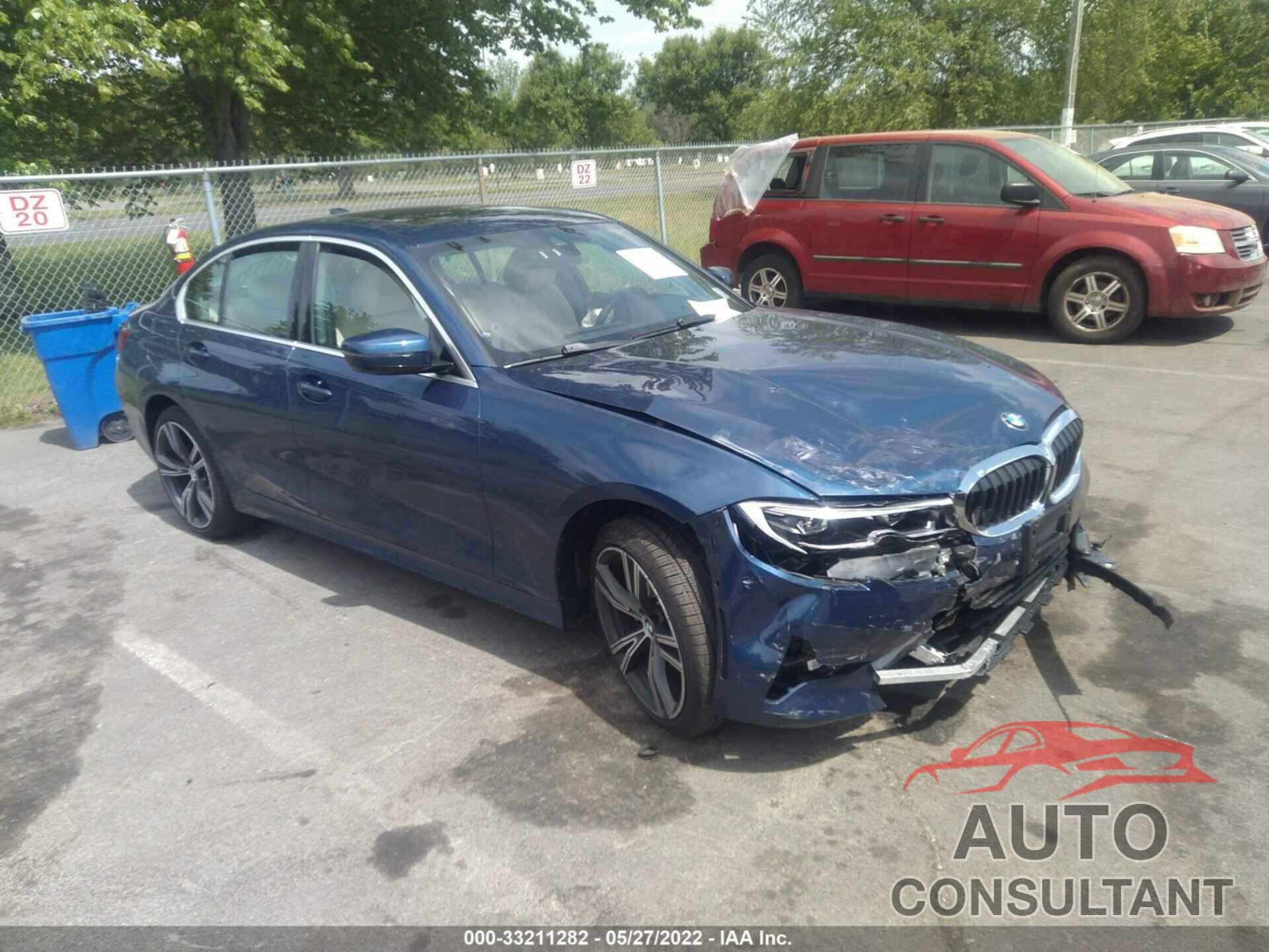 BMW 3 SERIES 2021 - 3MW5R7J08M8C15511