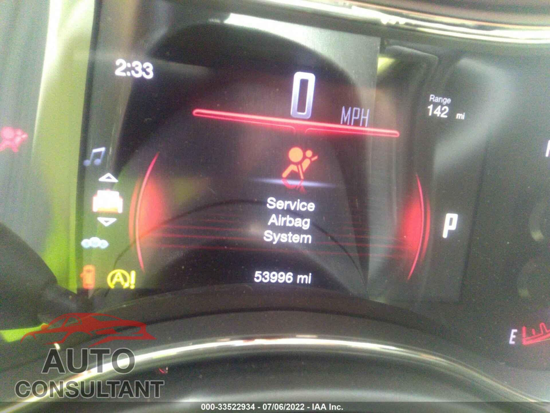DODGE DURANGO 2020 - 1C4RDJDG7LC260391